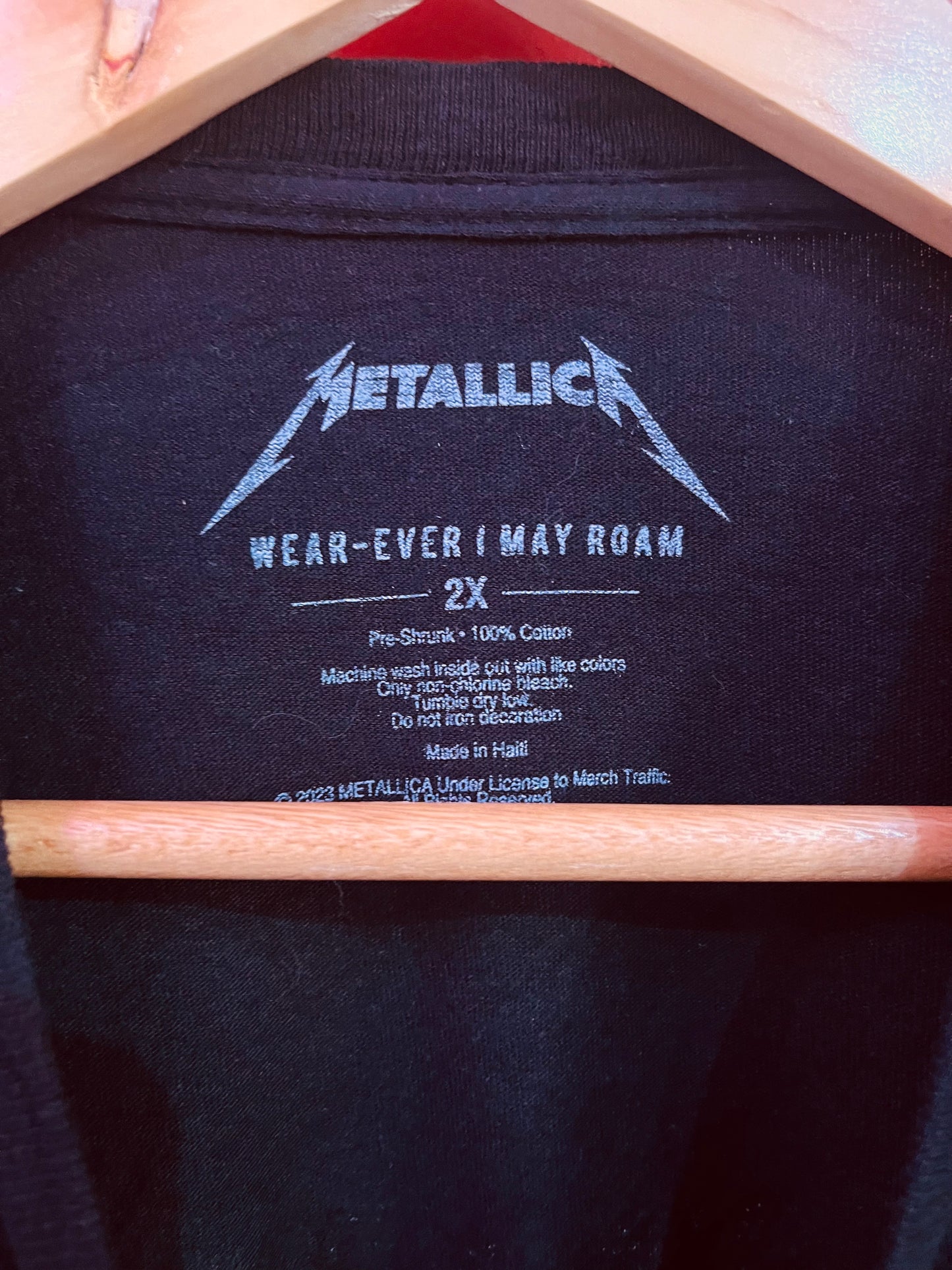 Metallica Wherever I May Roam Band Too