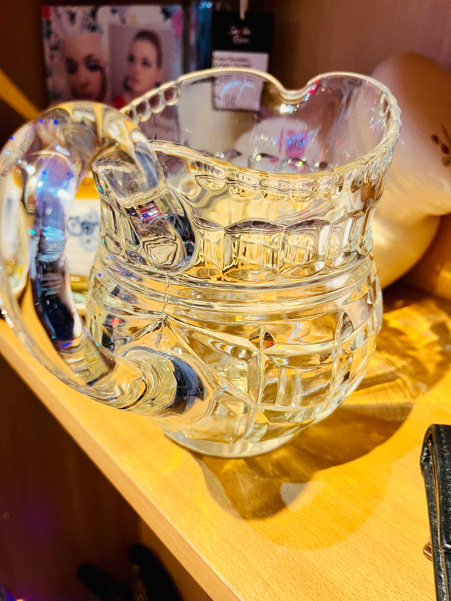 Cut Glass Pitcher