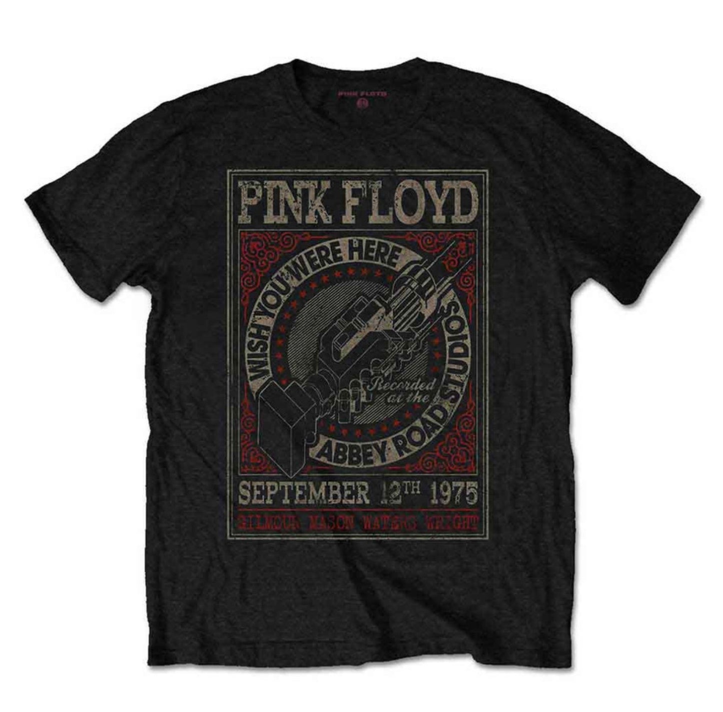 Pink Floyd Wish You Were Here 1975 Band Top
