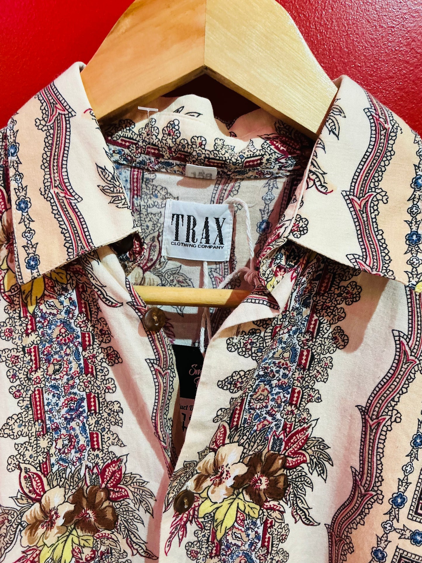 1970s Retro Pattern Shirt