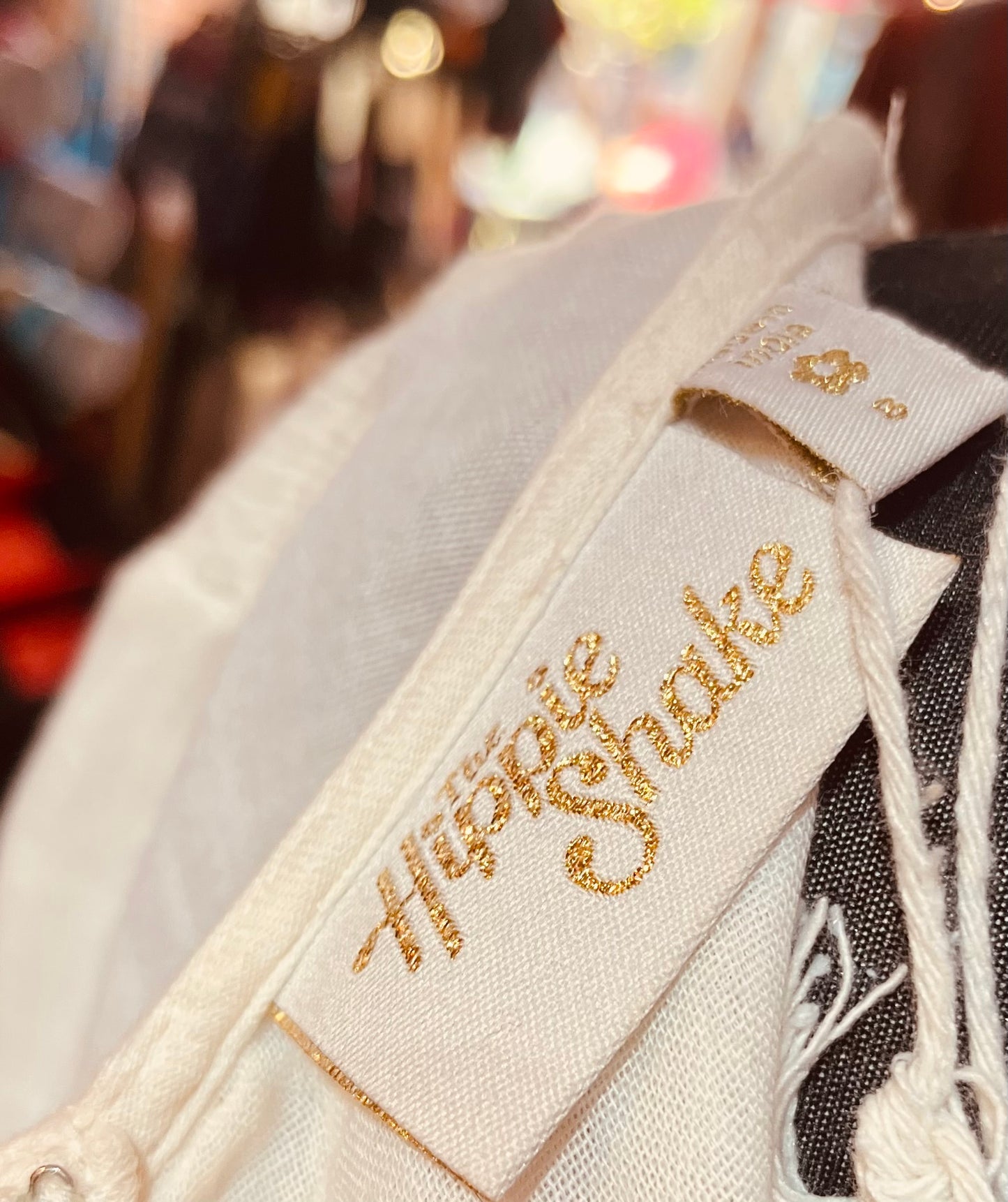 Cream 70s Boho Style Hippie Shake Maxi Dress
