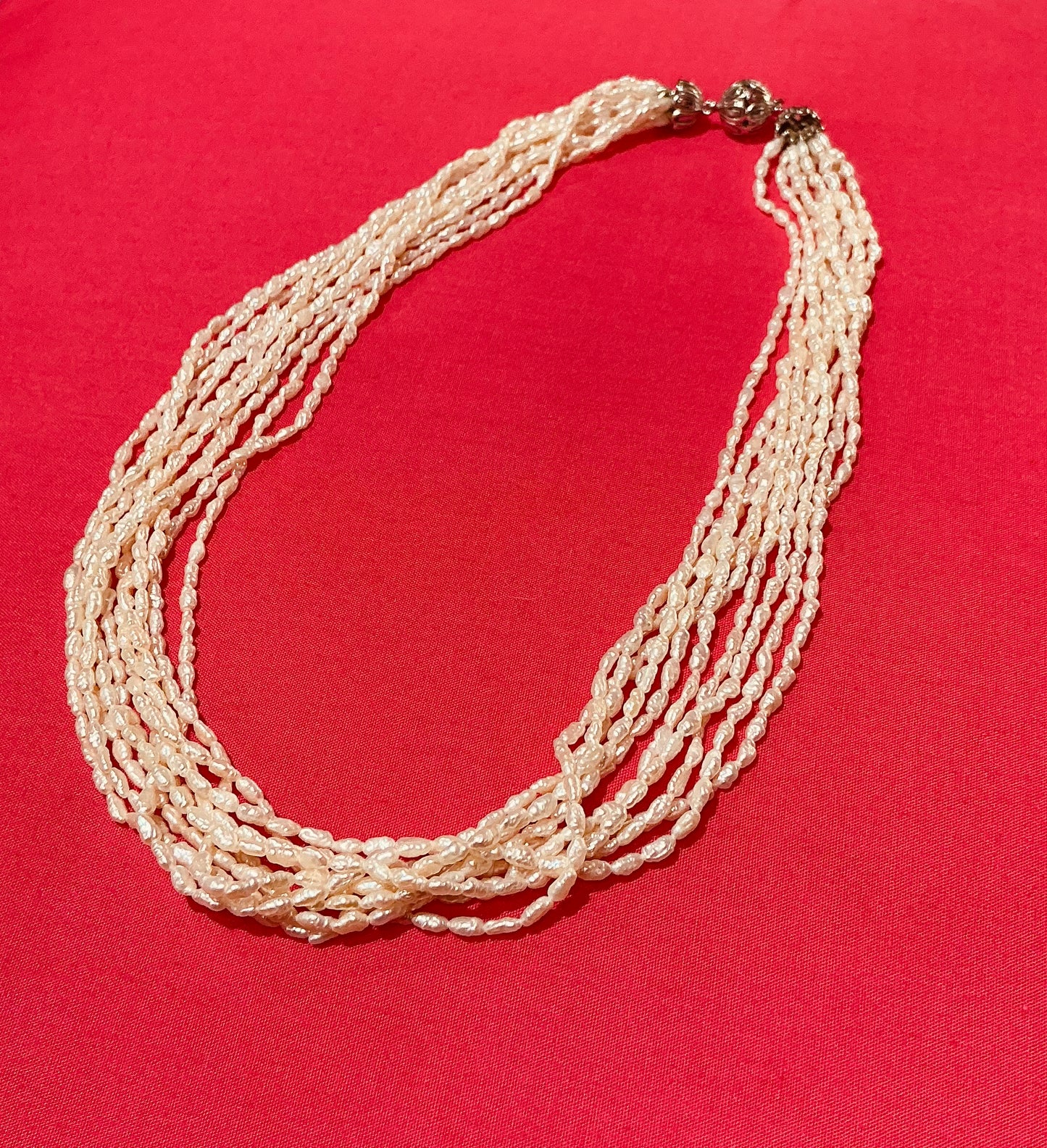 Freshwater Pearls with Sterling 925 Silver Clasp