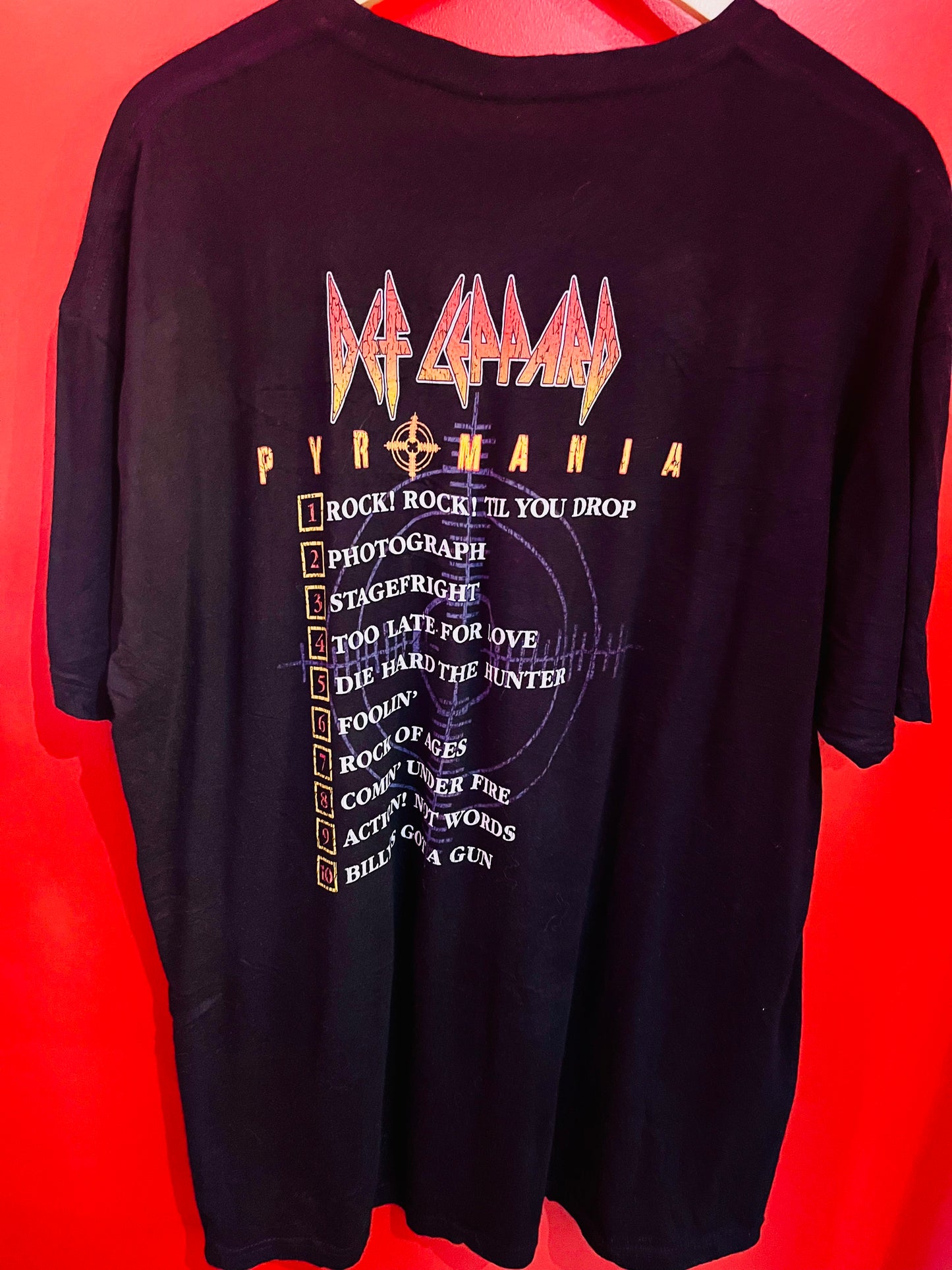 Def Leppard Pyromania Album Band Top