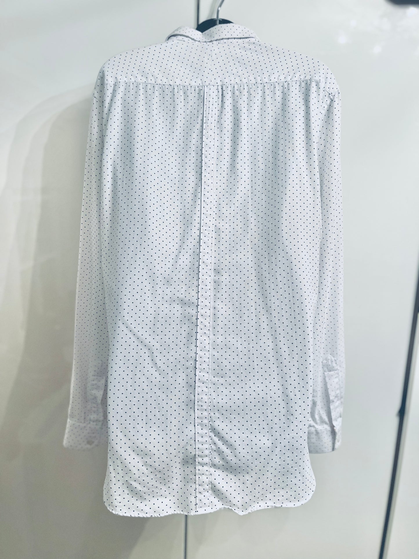 White and Black Dots Ben Sherman Shirt
