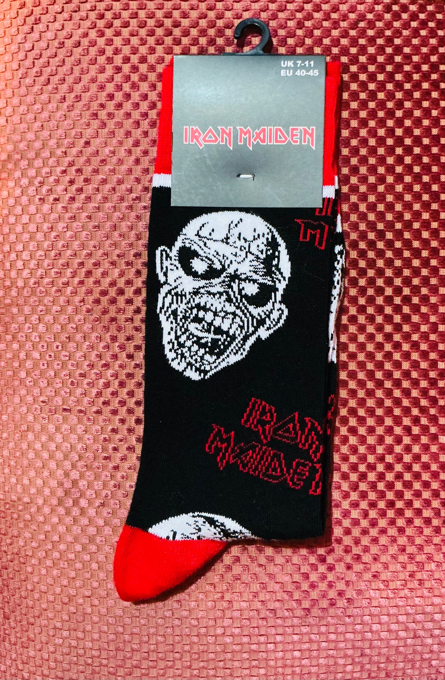 Iron Maiden Eddie Skulls Socks