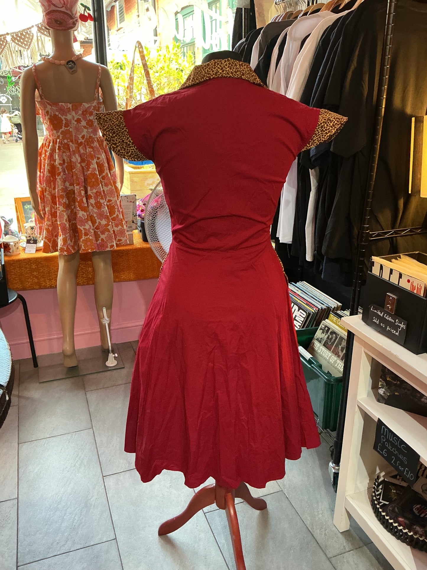 Lindy Bop Cheetah Print Dress
