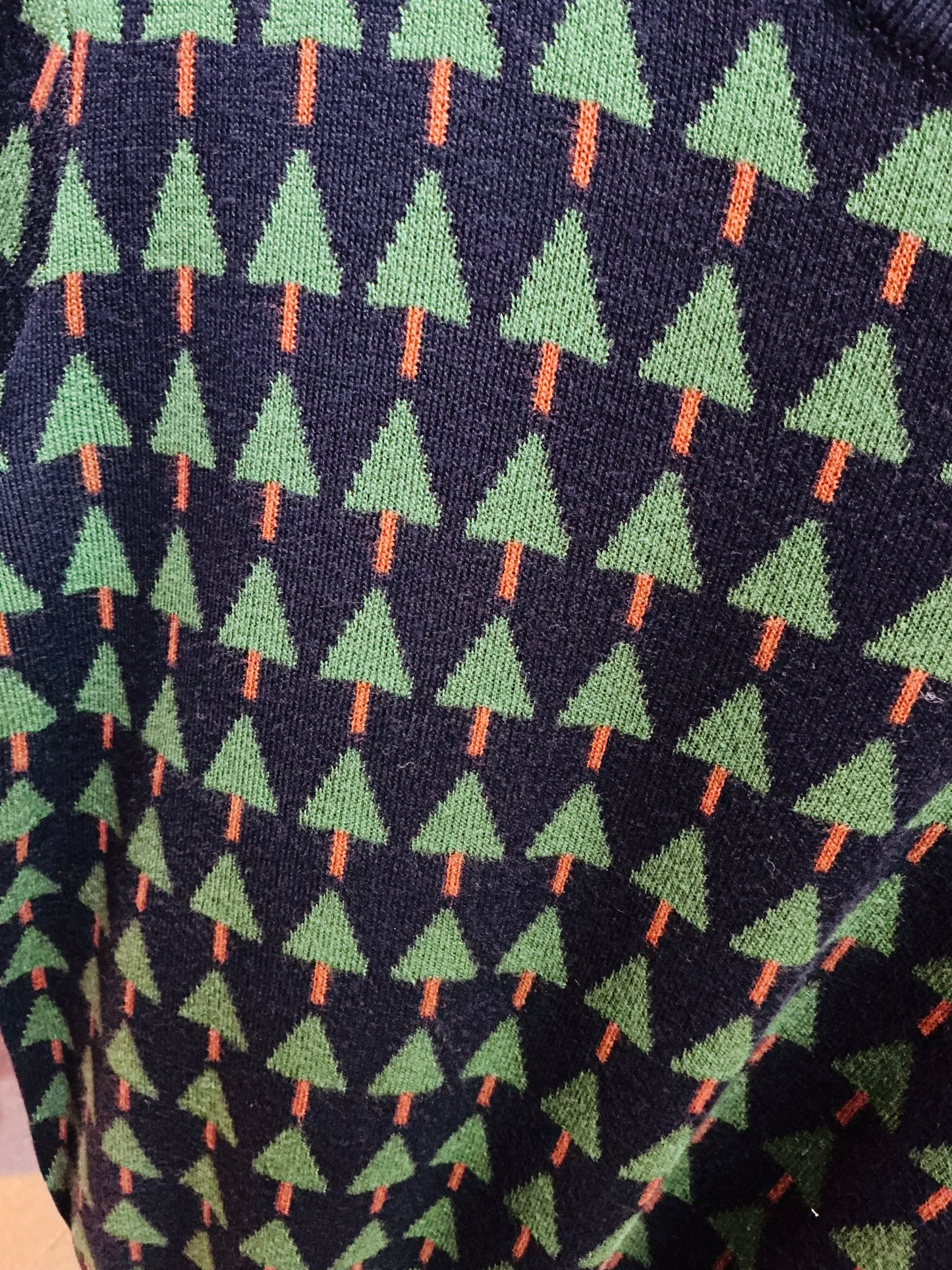 Banned Apparel Merry Holiday Tree Christmas Jumper Red/Green