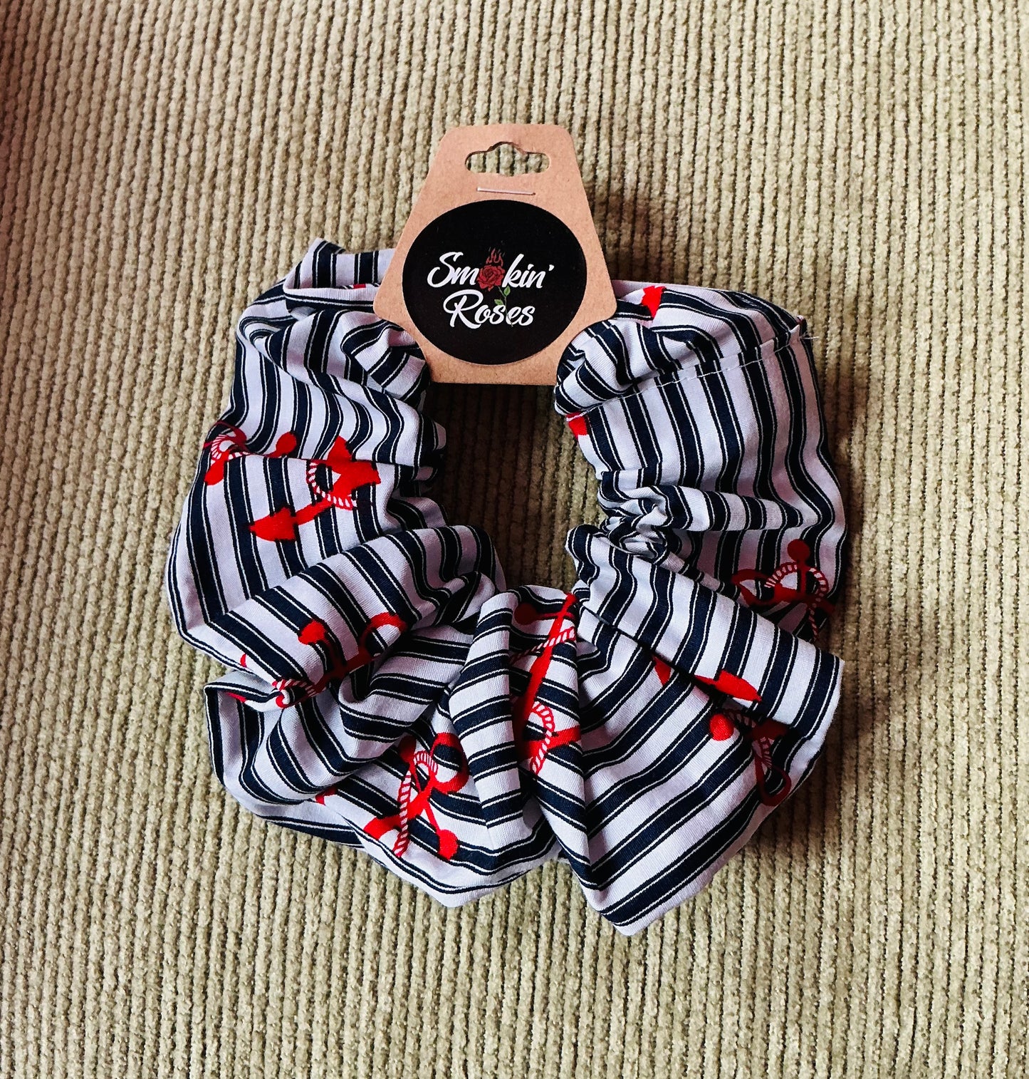 Handmade Vintage Fabric Scrunchies