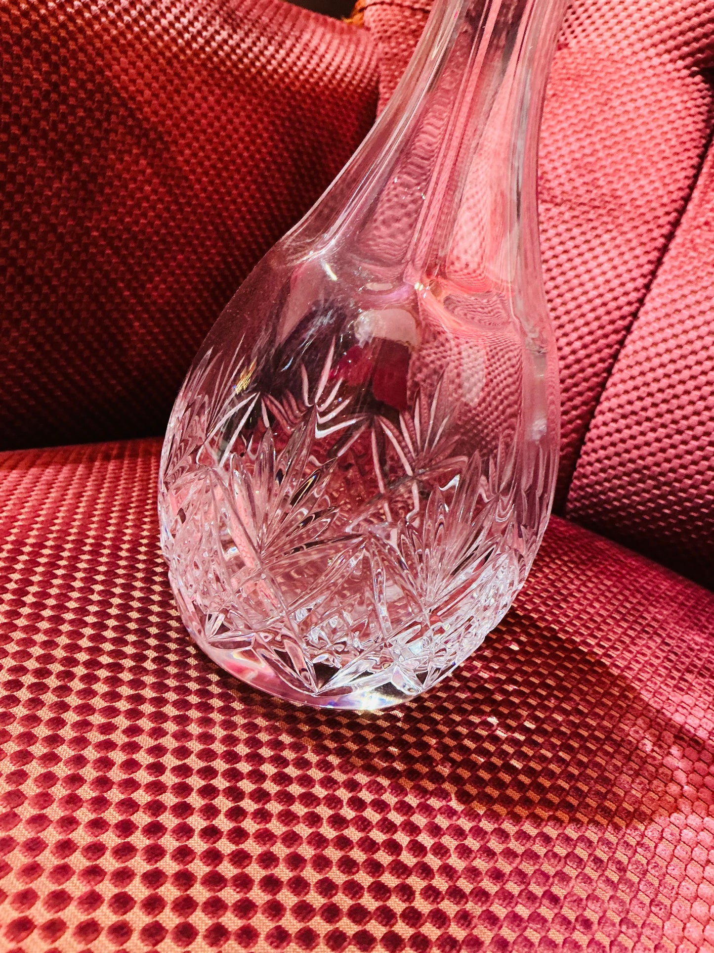 Cut Crystal Glass Decanter