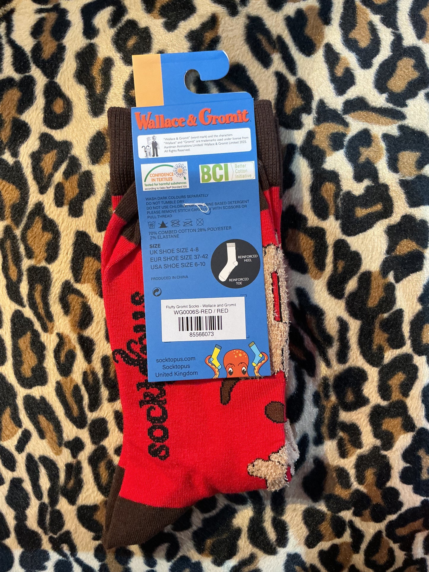 Socktopus Fluffy Gromit Socks