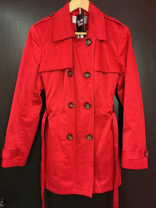 Red Isle Trench Coat