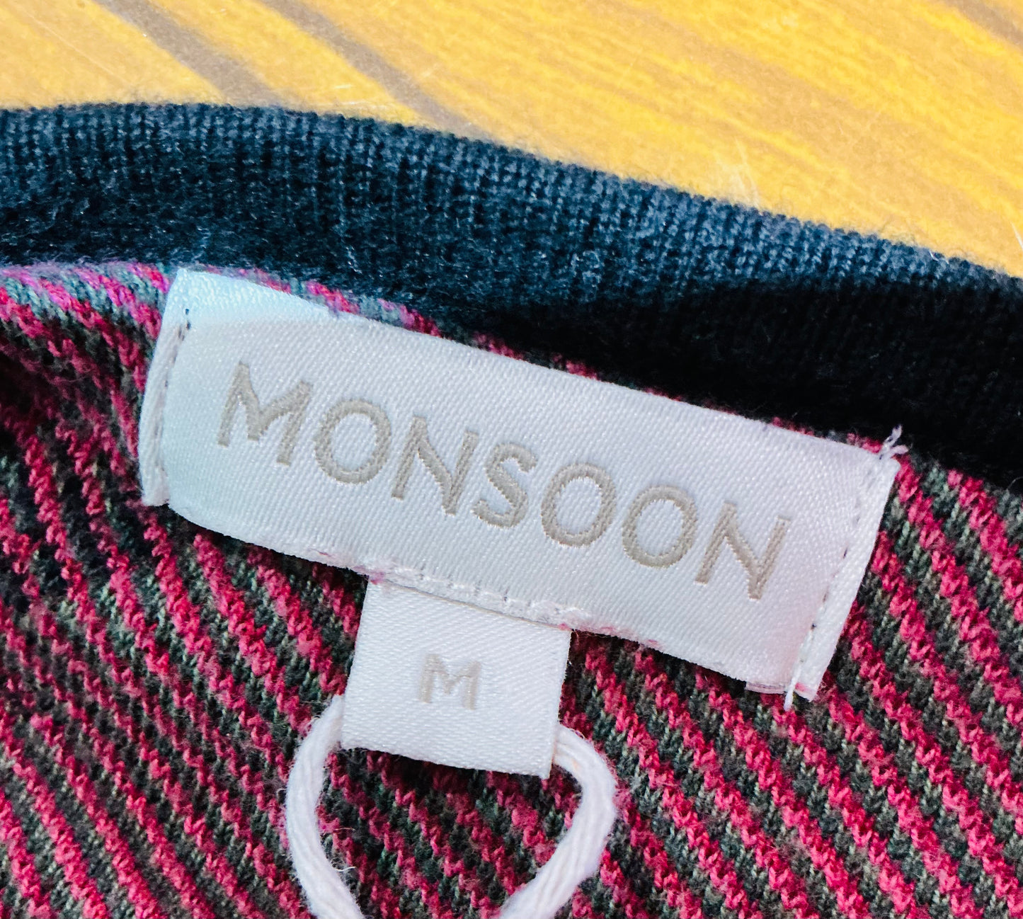 Monsoon Rose Floral Winter Dress