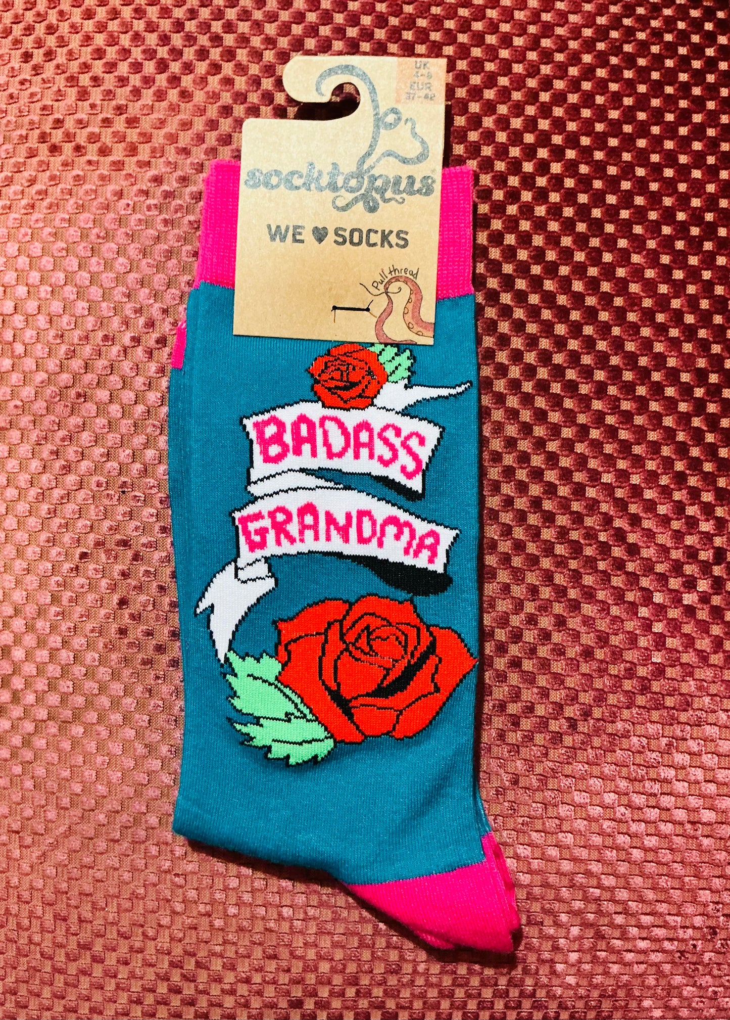Socktopus Badass Grandma Socks