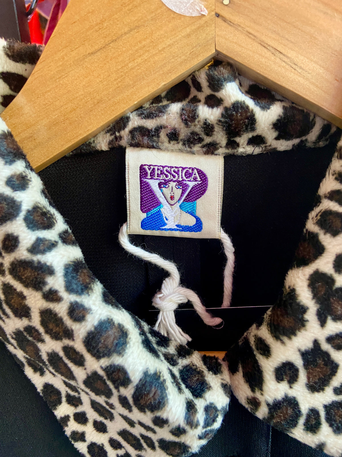 1980’s Leopard Print Collar Button Up Shirt