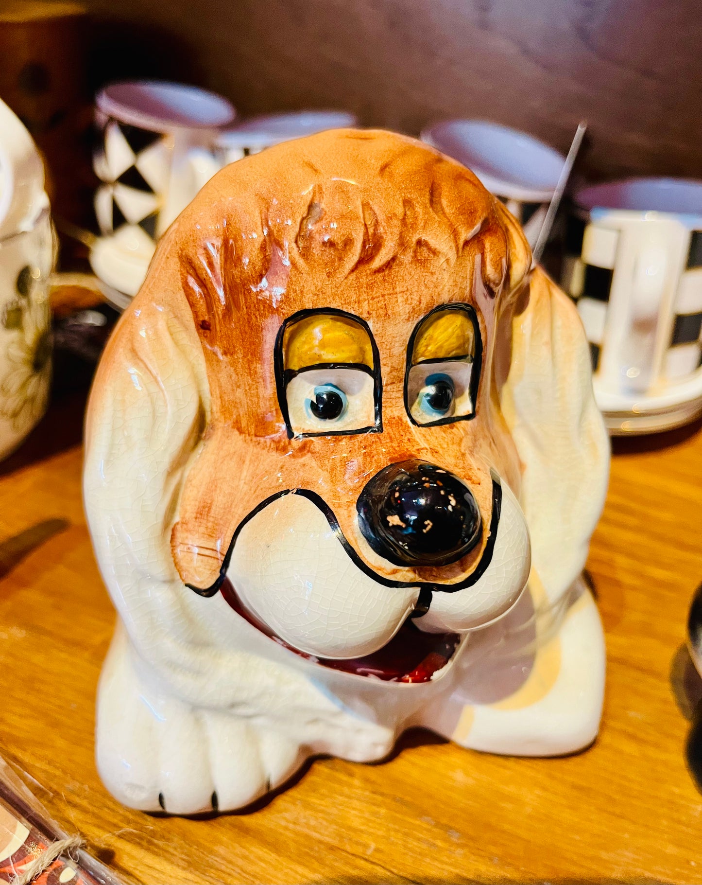 1970s Vintage Lennie the Lion Ceramic Money Box