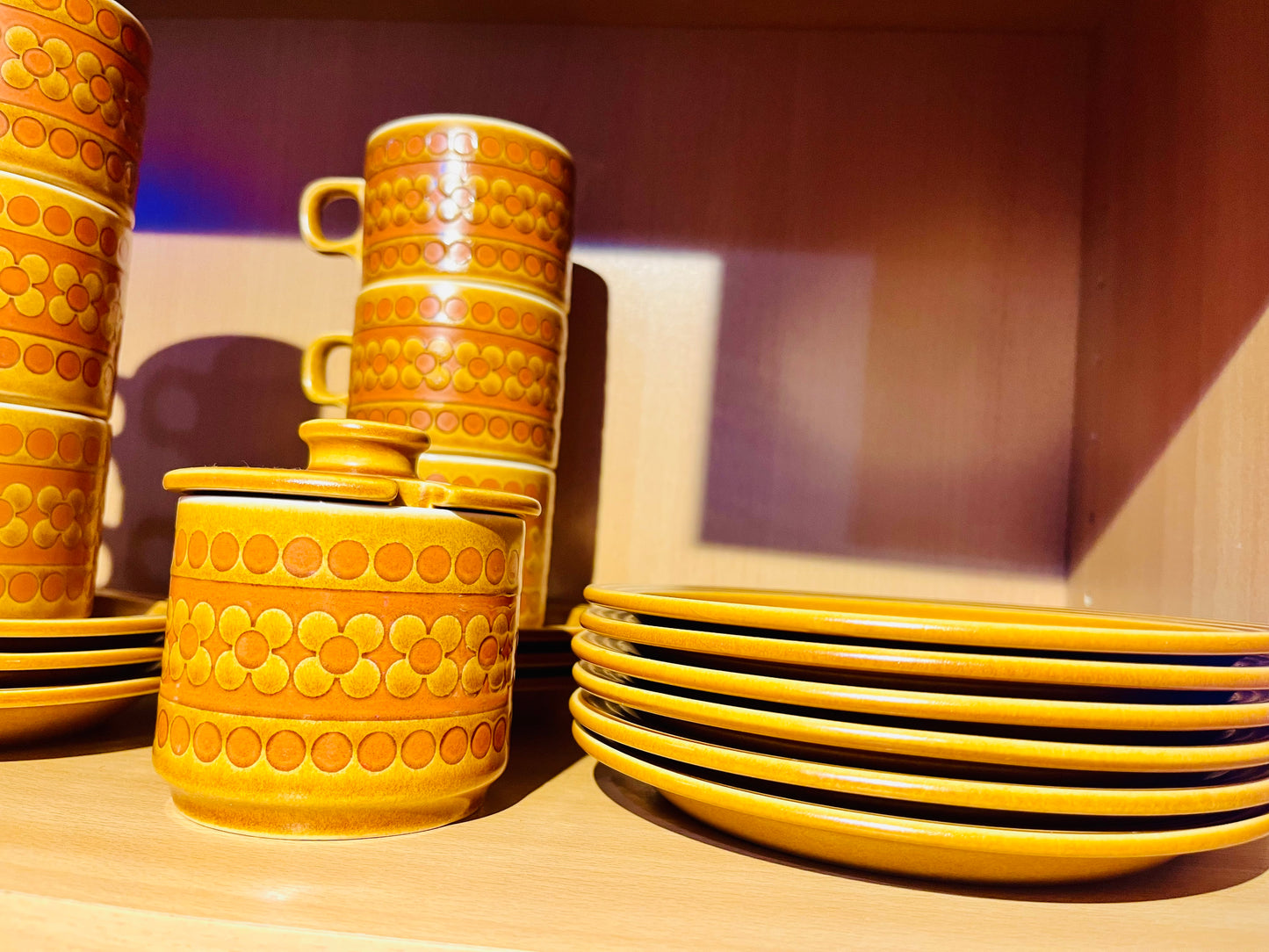 1970s Vintage Hornsea ‘Saffron Collection’ Coffee Set