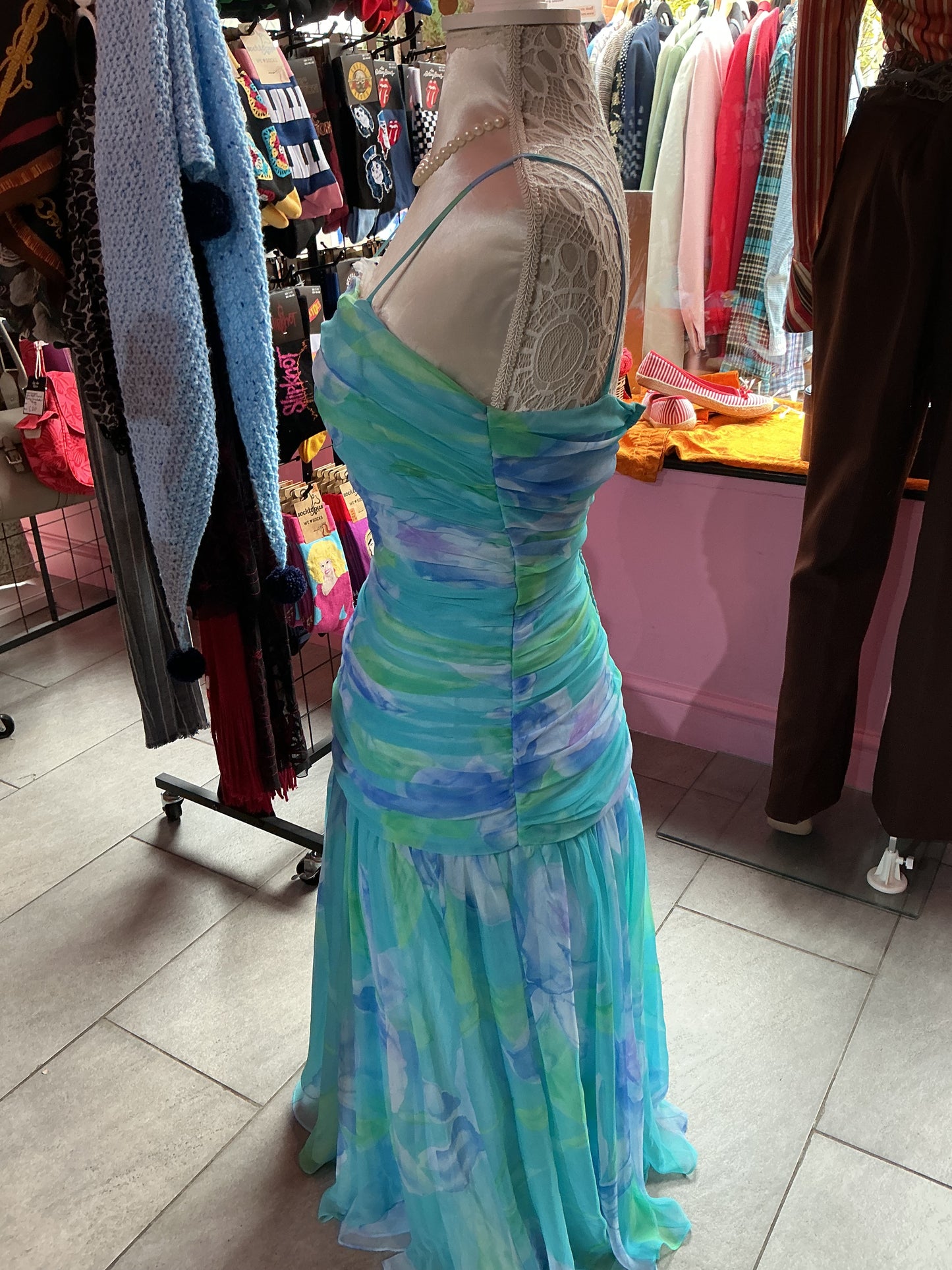 90s Vintage Parigi Formalwear Dress