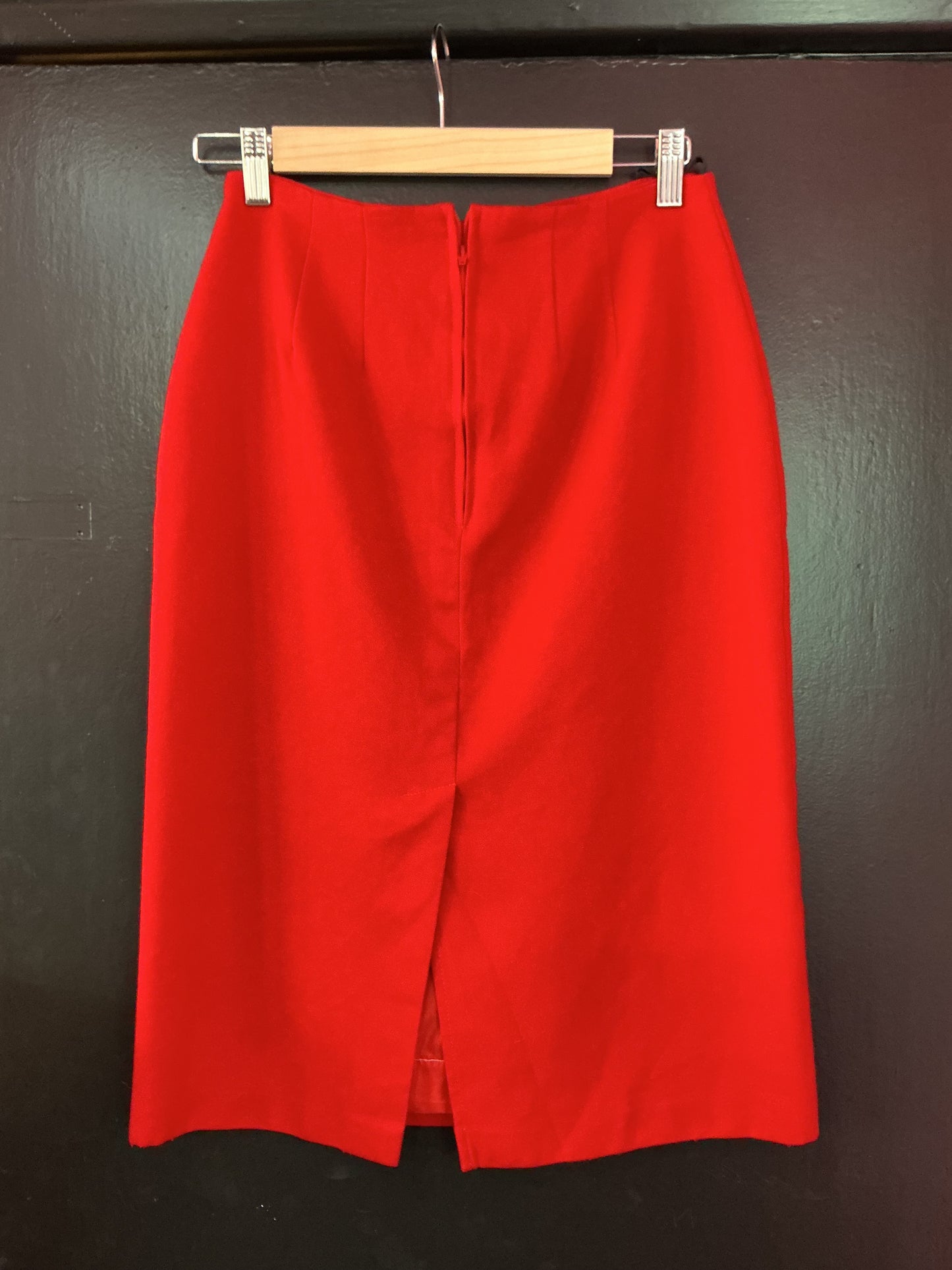 Marks & Spencer Red Pencil Skirt