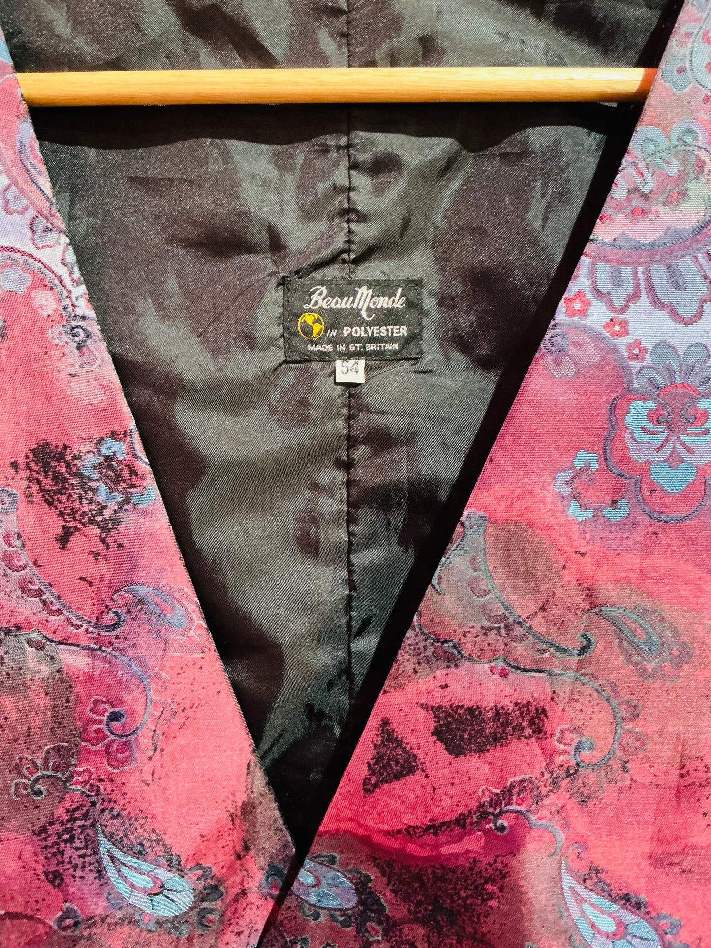 Paisley Patterned Waist Coat