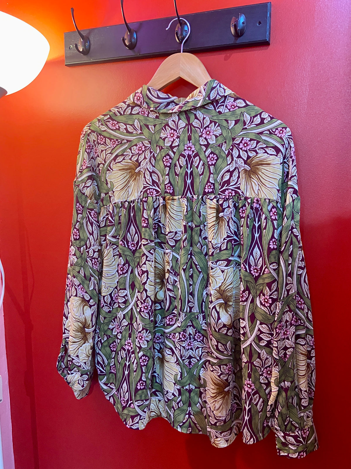 William Morris X H&M Floral Print Shirt