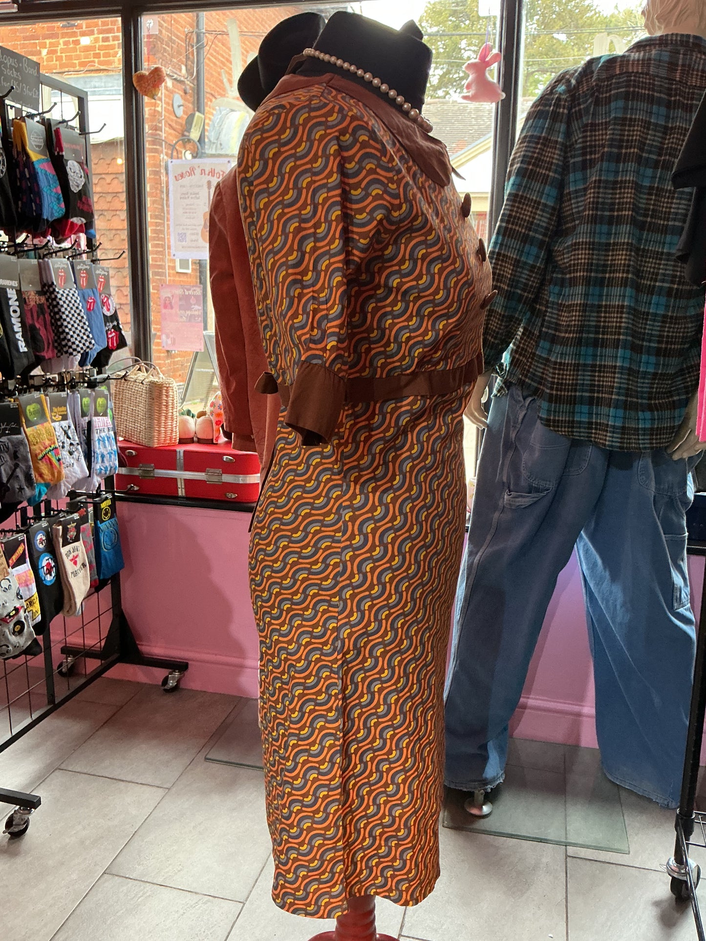 Madcap Mod Style 60s Shift Dress