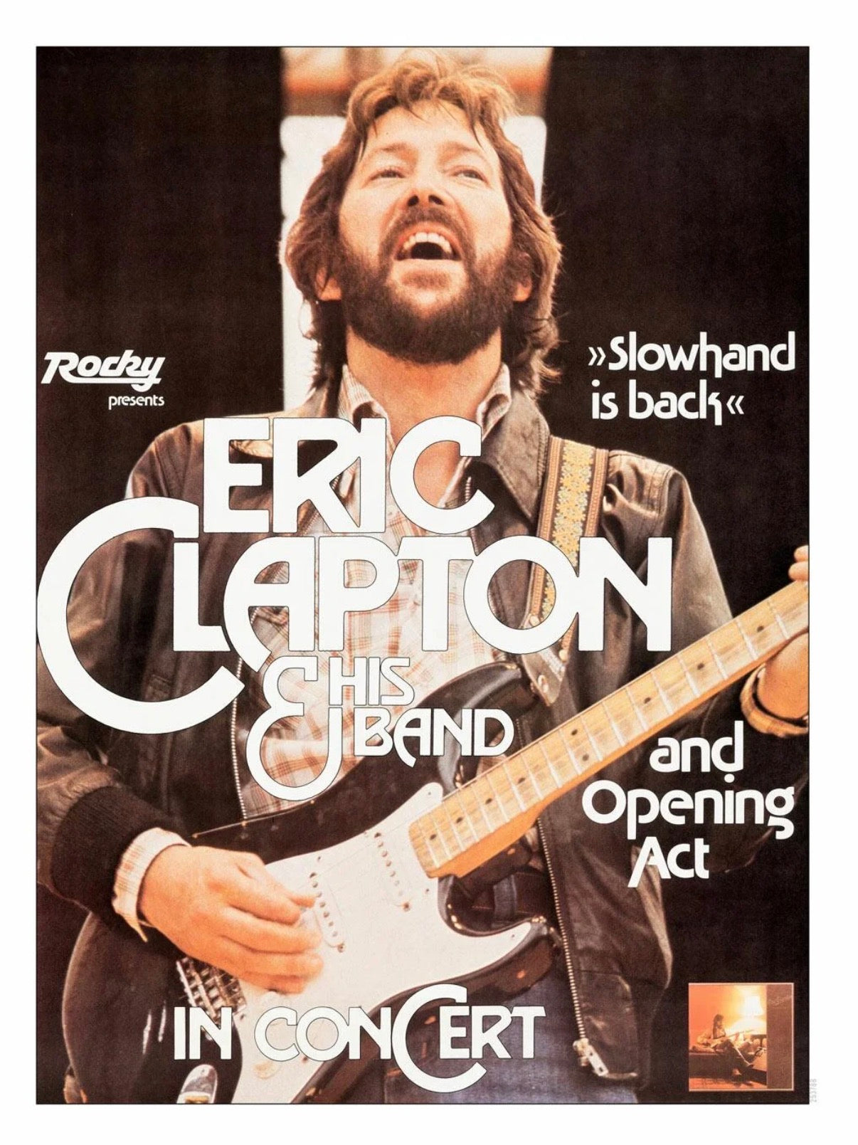 Eric Clapton Wall Print