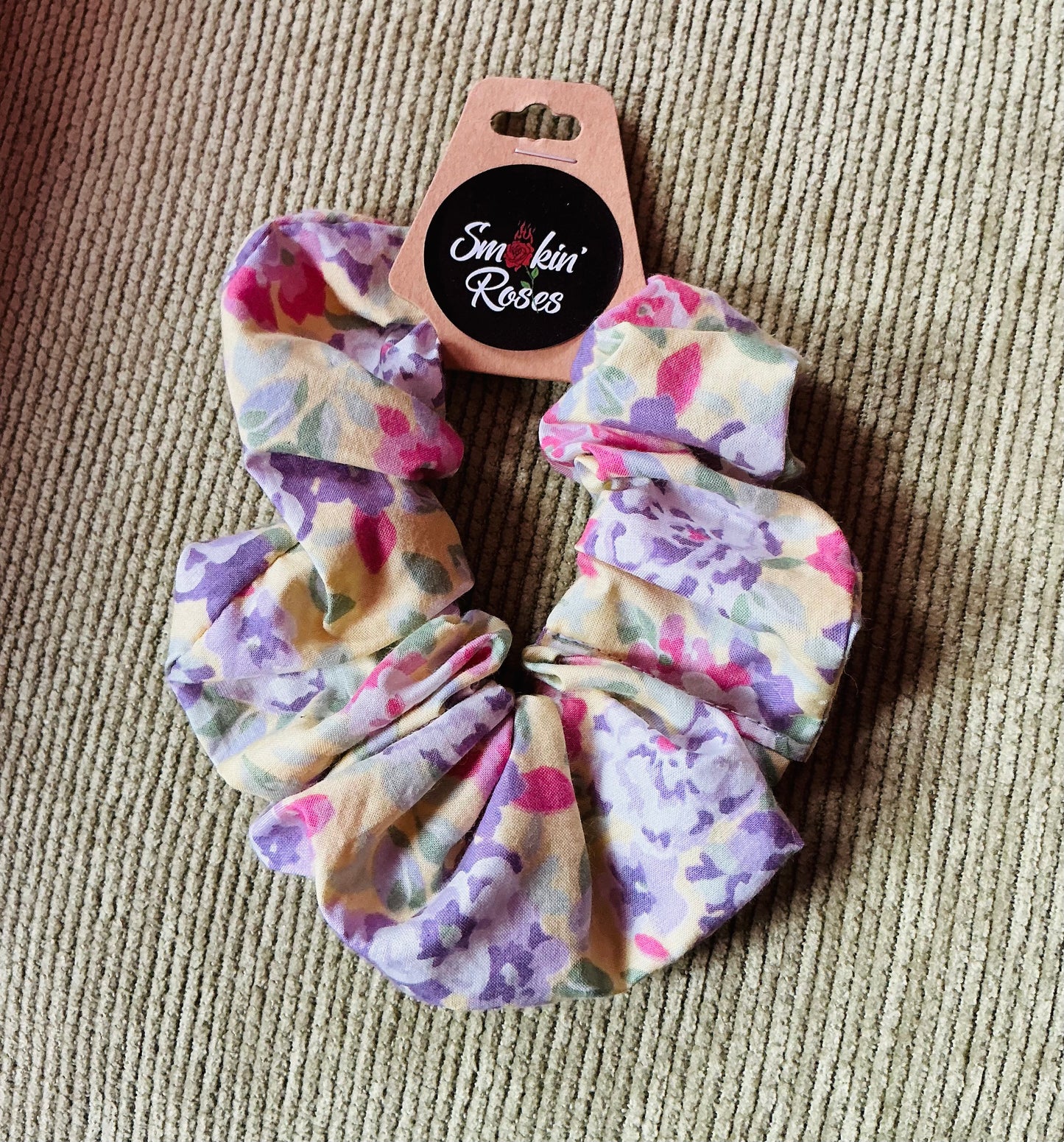 Handmade Vintage Fabric Scrunchies