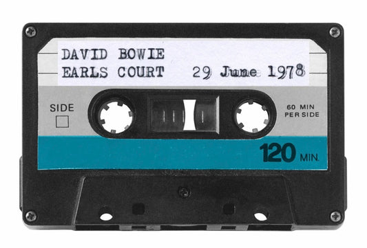 David Bowie Cassette Wall Print
