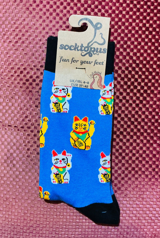 Socktopus Lucky Cat Socks