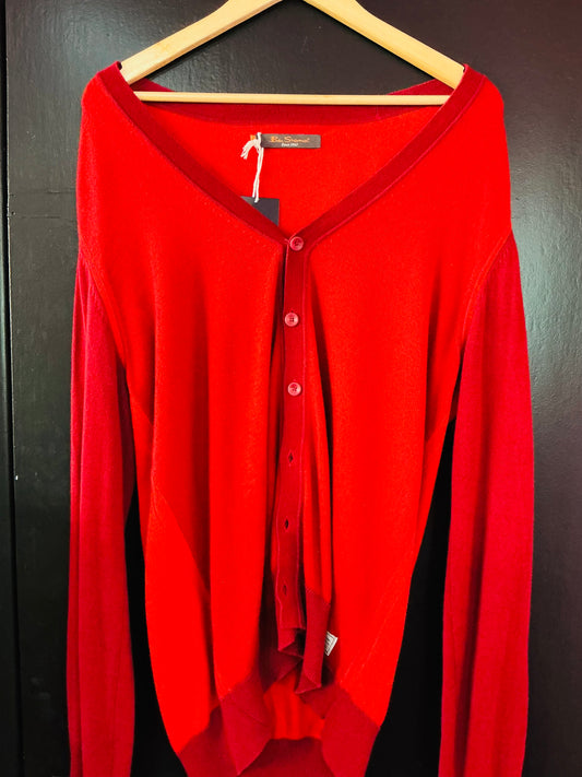 Red & Burgundy Ben Sherman Cardigan