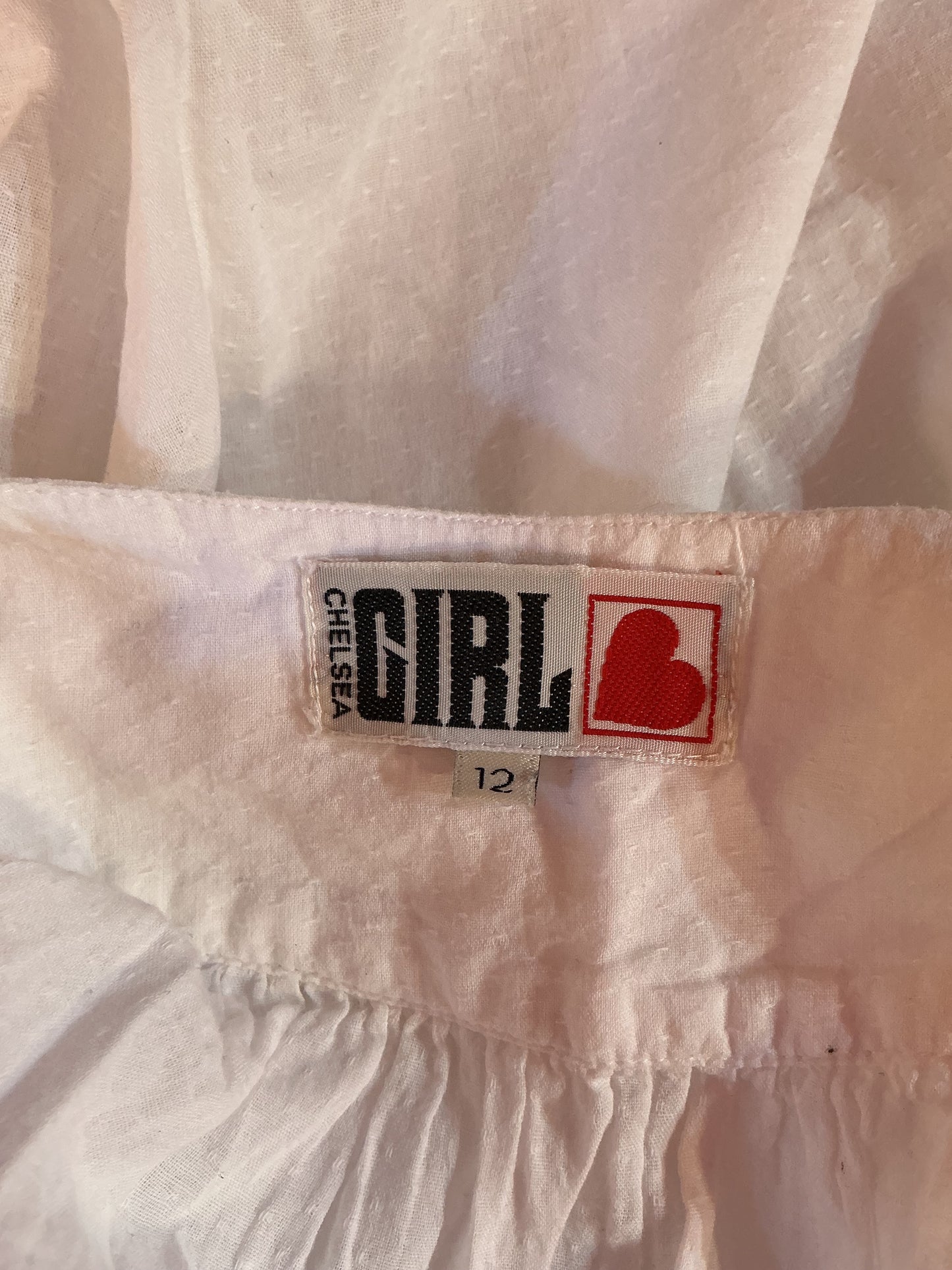 Chelsea Girl White Lace Tanktop