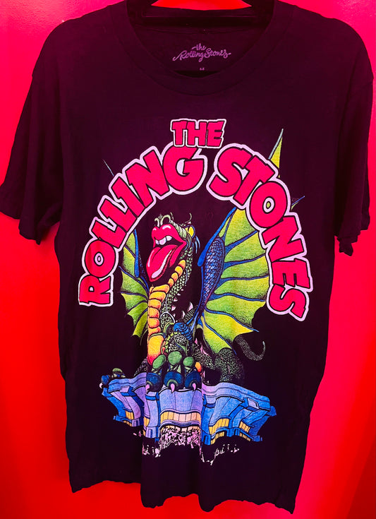 Dragon Logo Rolling Stones Band Top