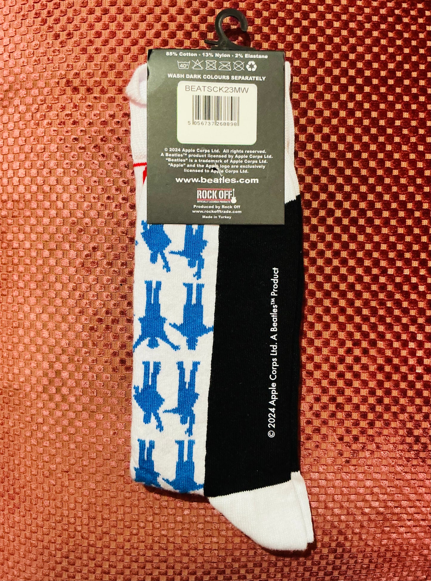 The Beatles Help Socks