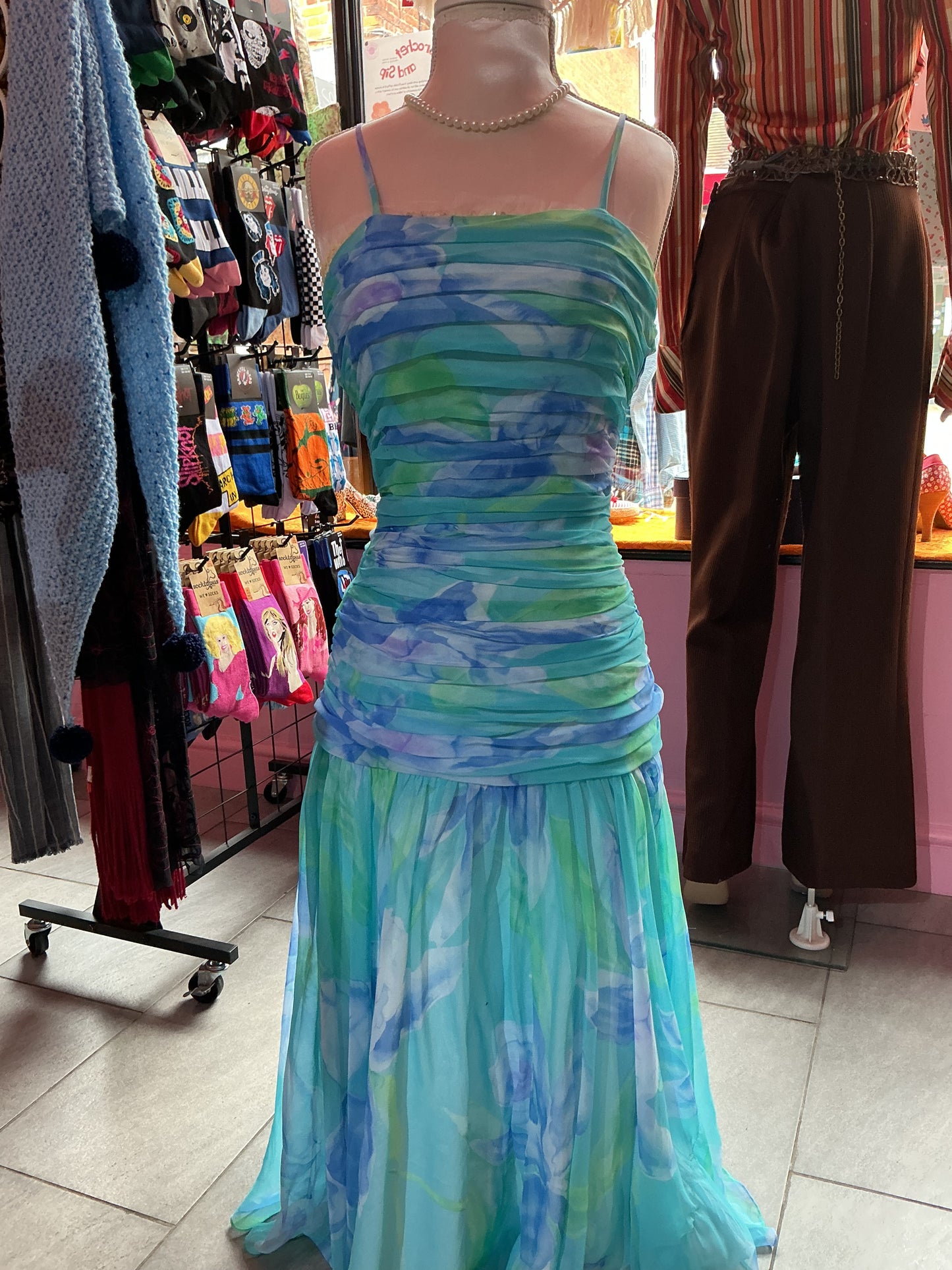 90s Vintage Parigi Formalwear Dress