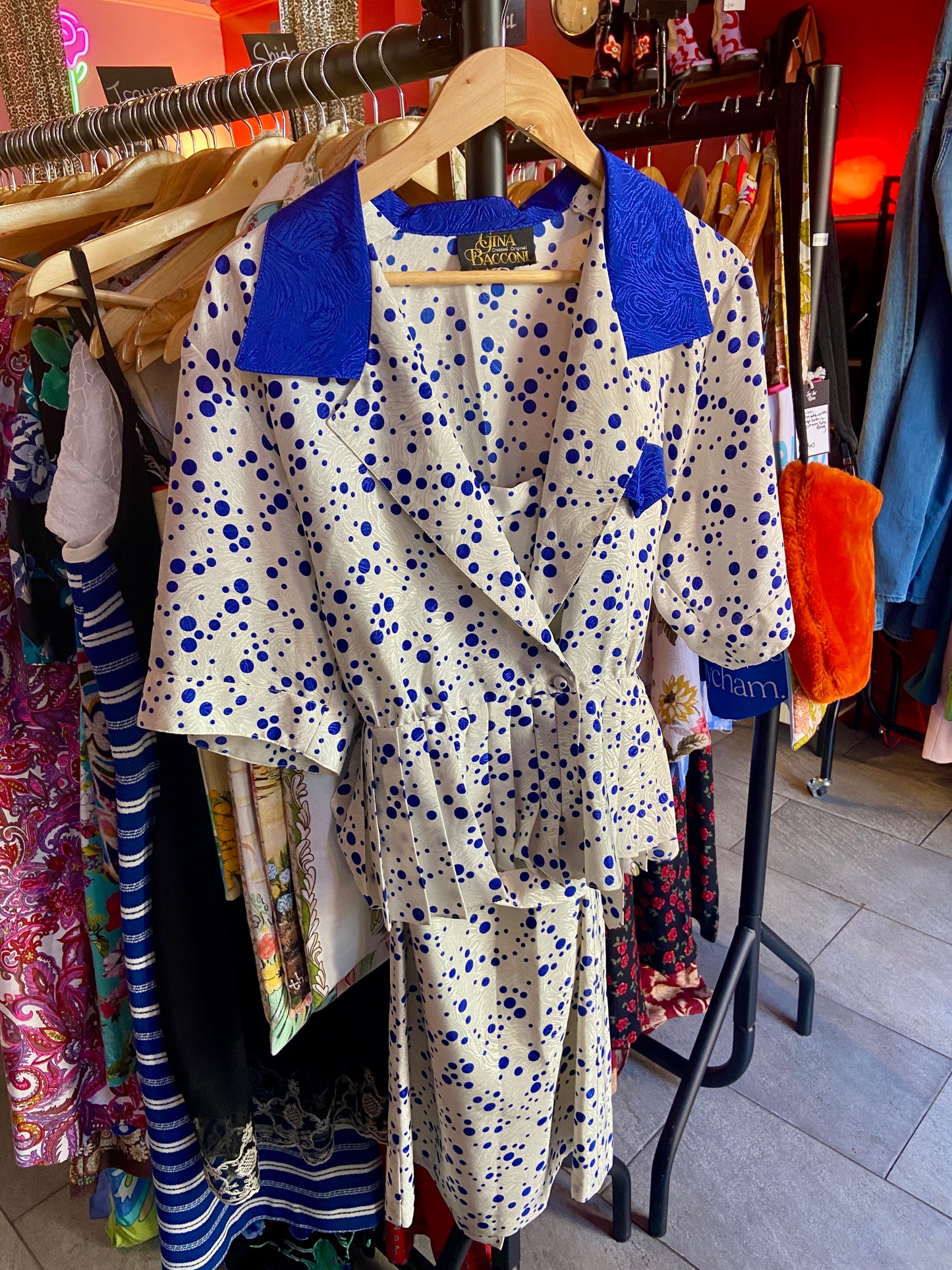 1980’s Top & Skirt Set