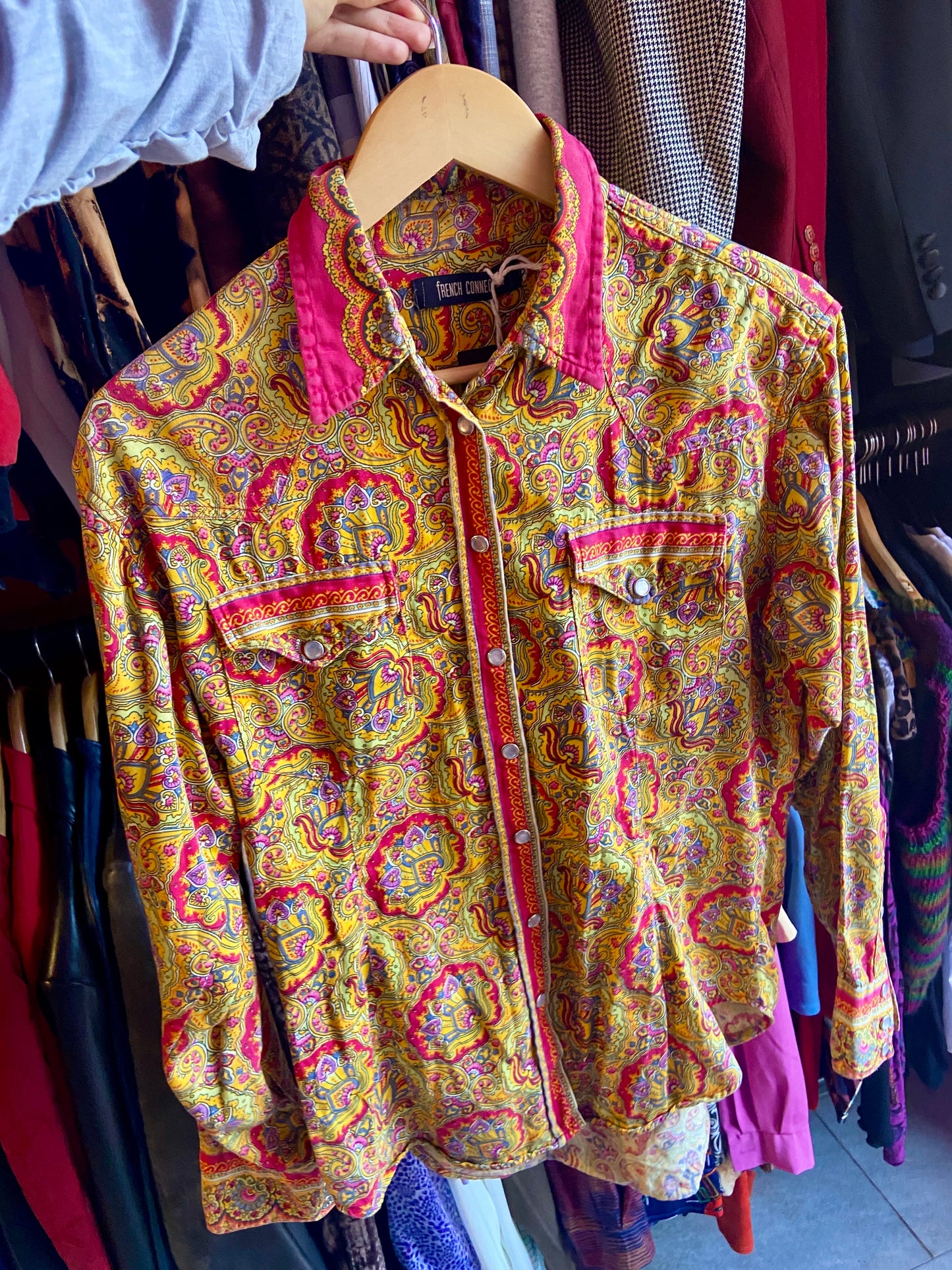 Paisley Print Shirt