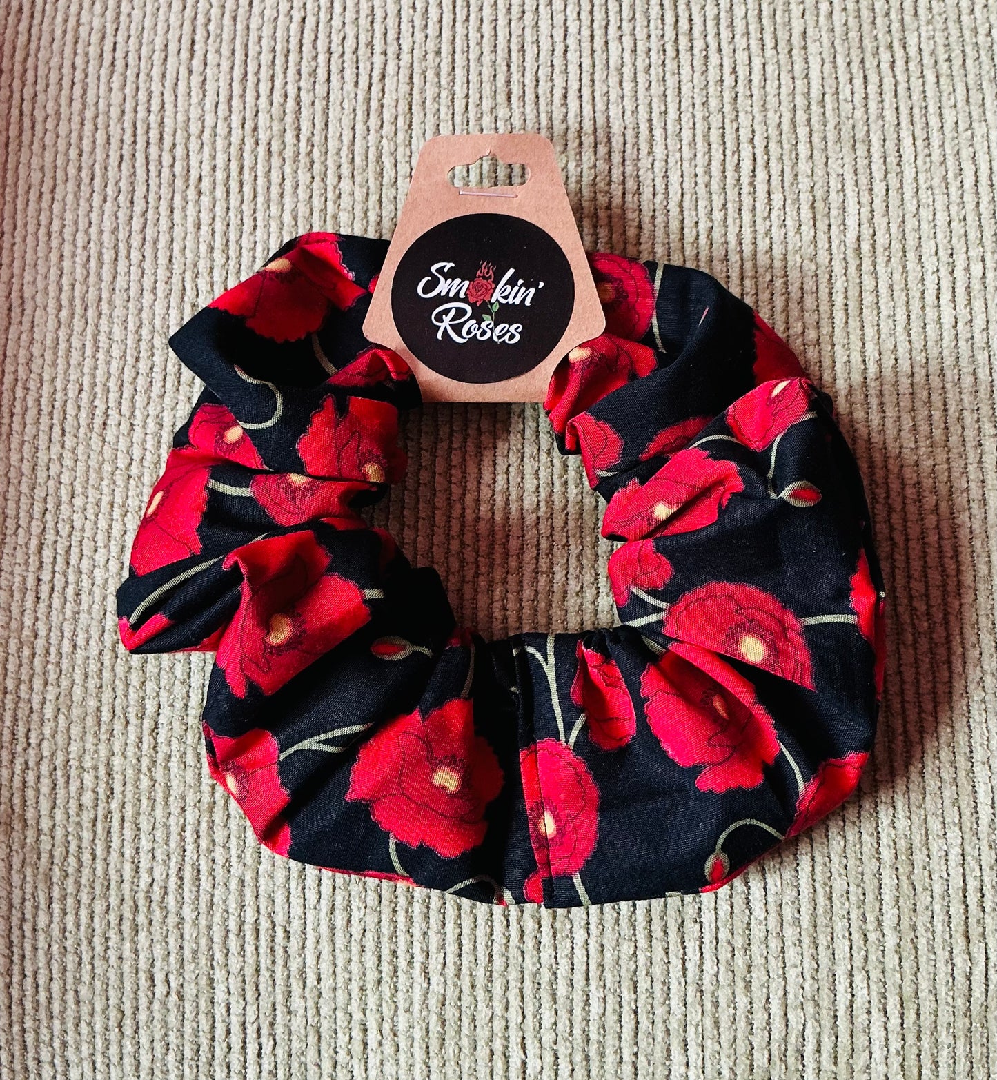 Handmade Vintage Fabric Scrunchies
