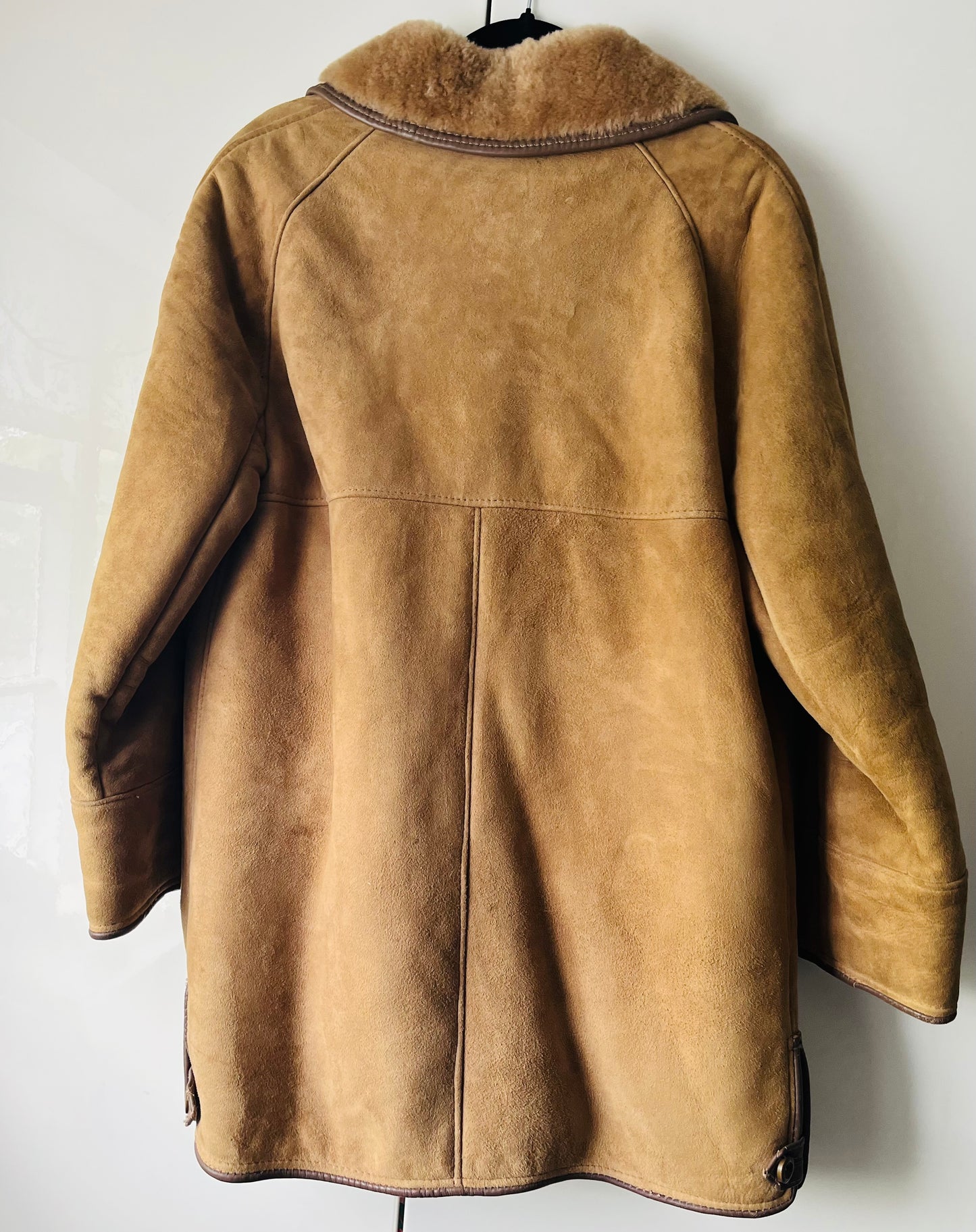 Her Tina Sheepskin Tan Coat