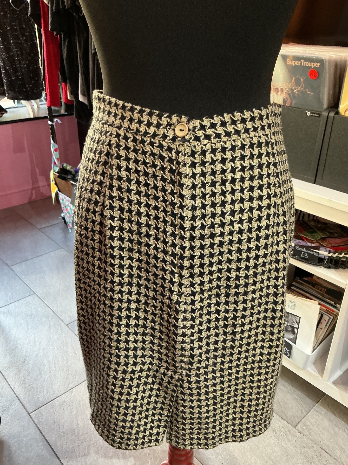 Dorothy Perkins Dogtooth Skirt