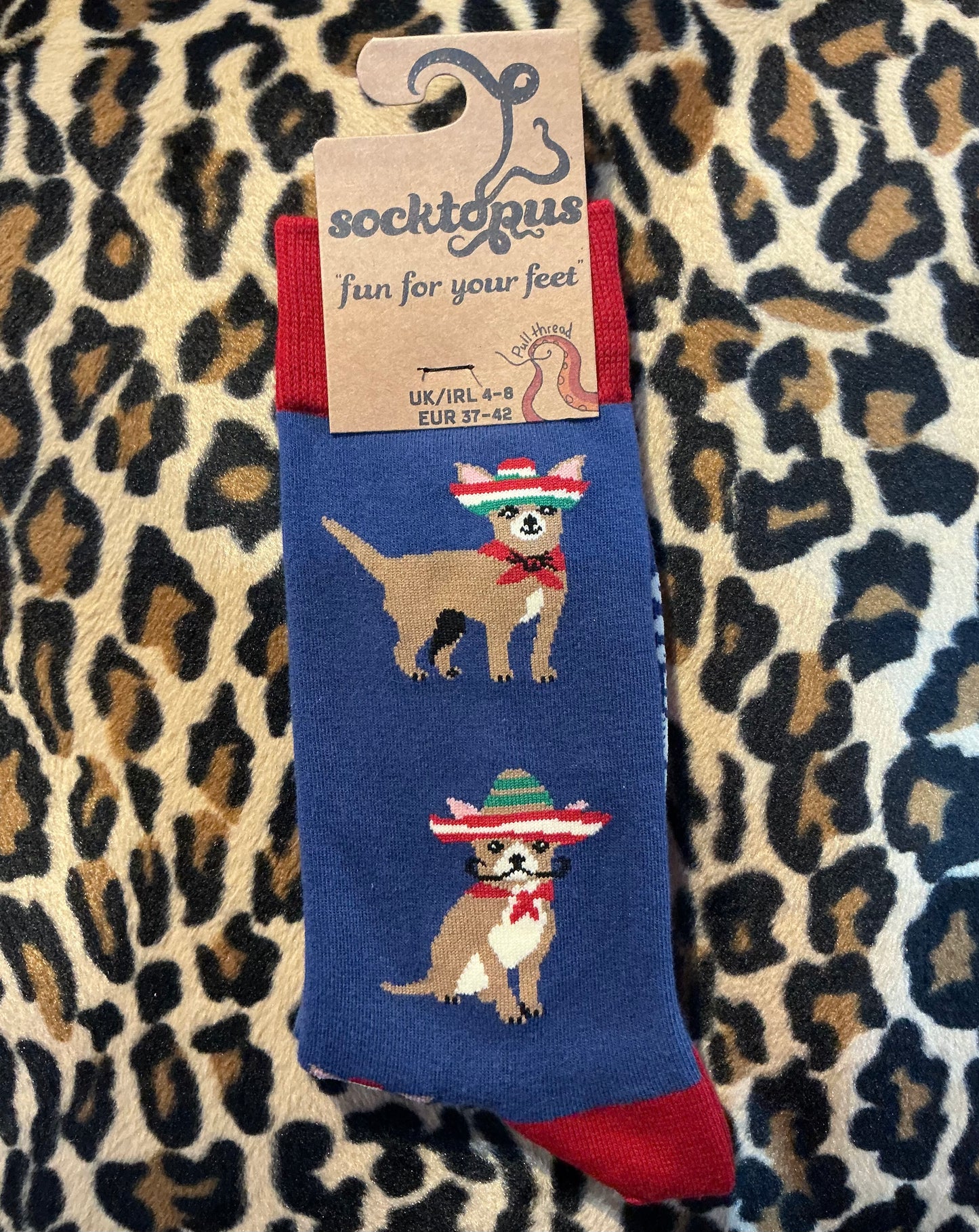 Socktopus Pico de Chihuahua Socks