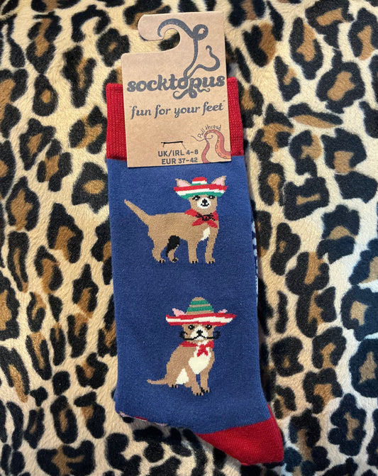 Socktopus Pico de Chihuahua Socks