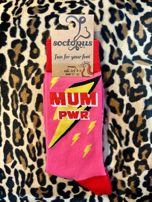 Socktopus Mum Power Socks