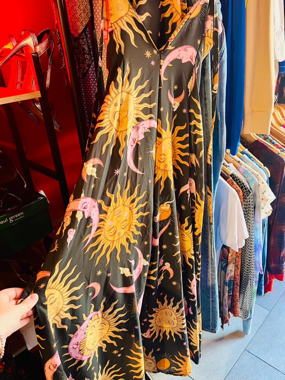Celestial Sun and Moon Cosmic Drifters Jumpsuit