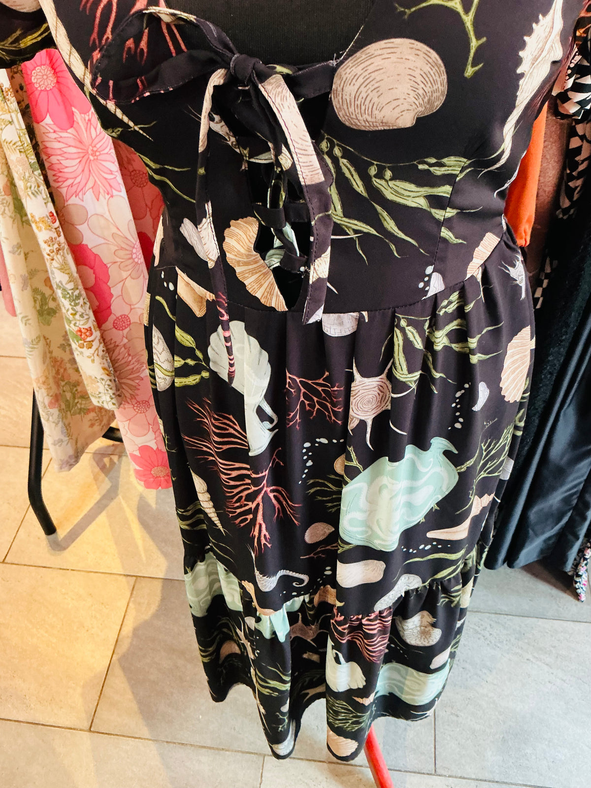 Sea life Cosmic Drifters Tea Dress