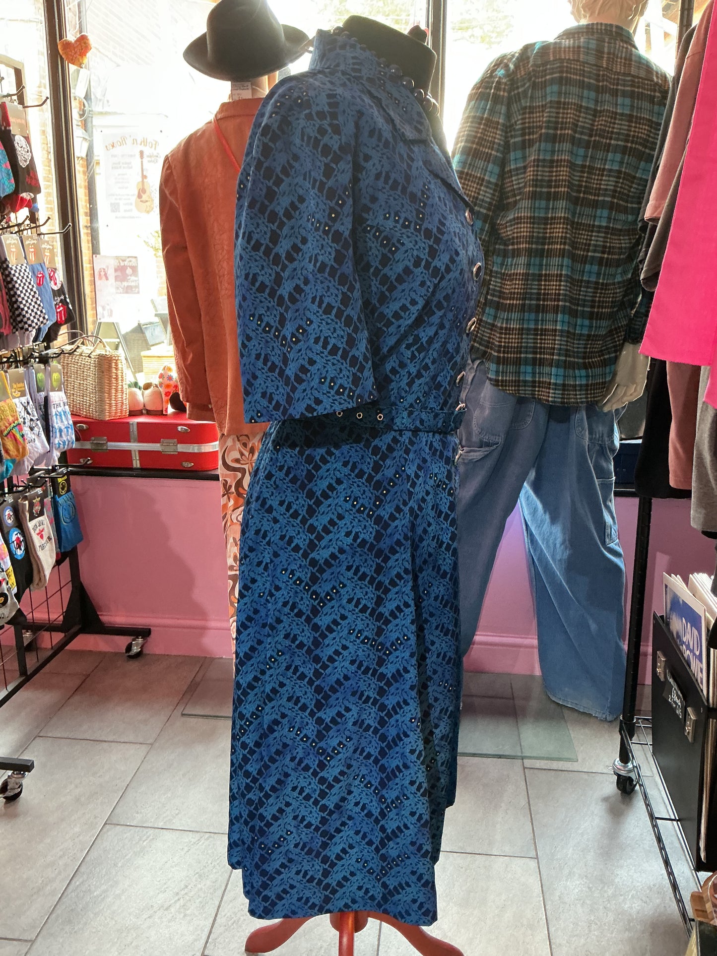 80s Pattern Dress