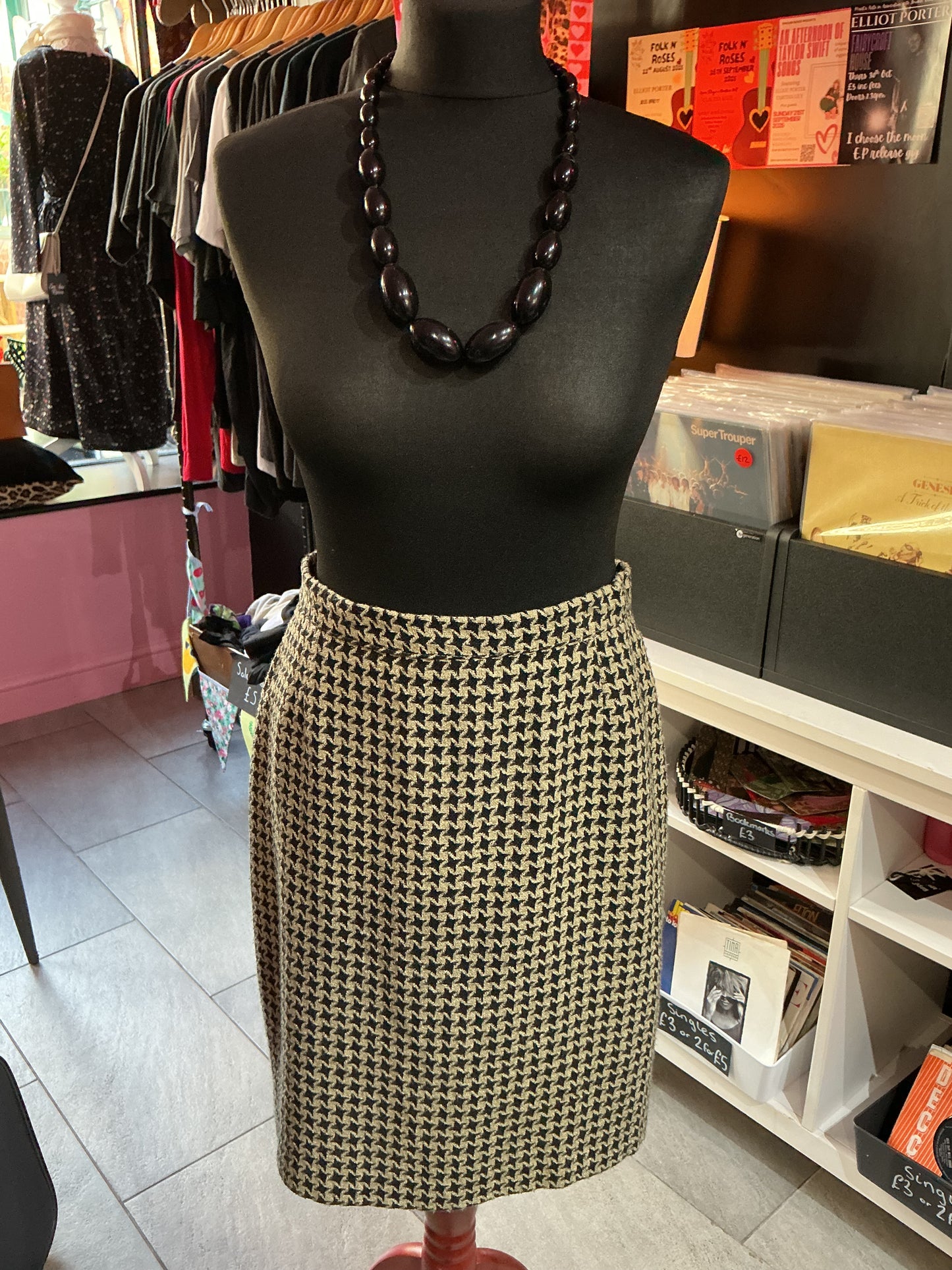 Dorothy Perkins Dogtooth Skirt