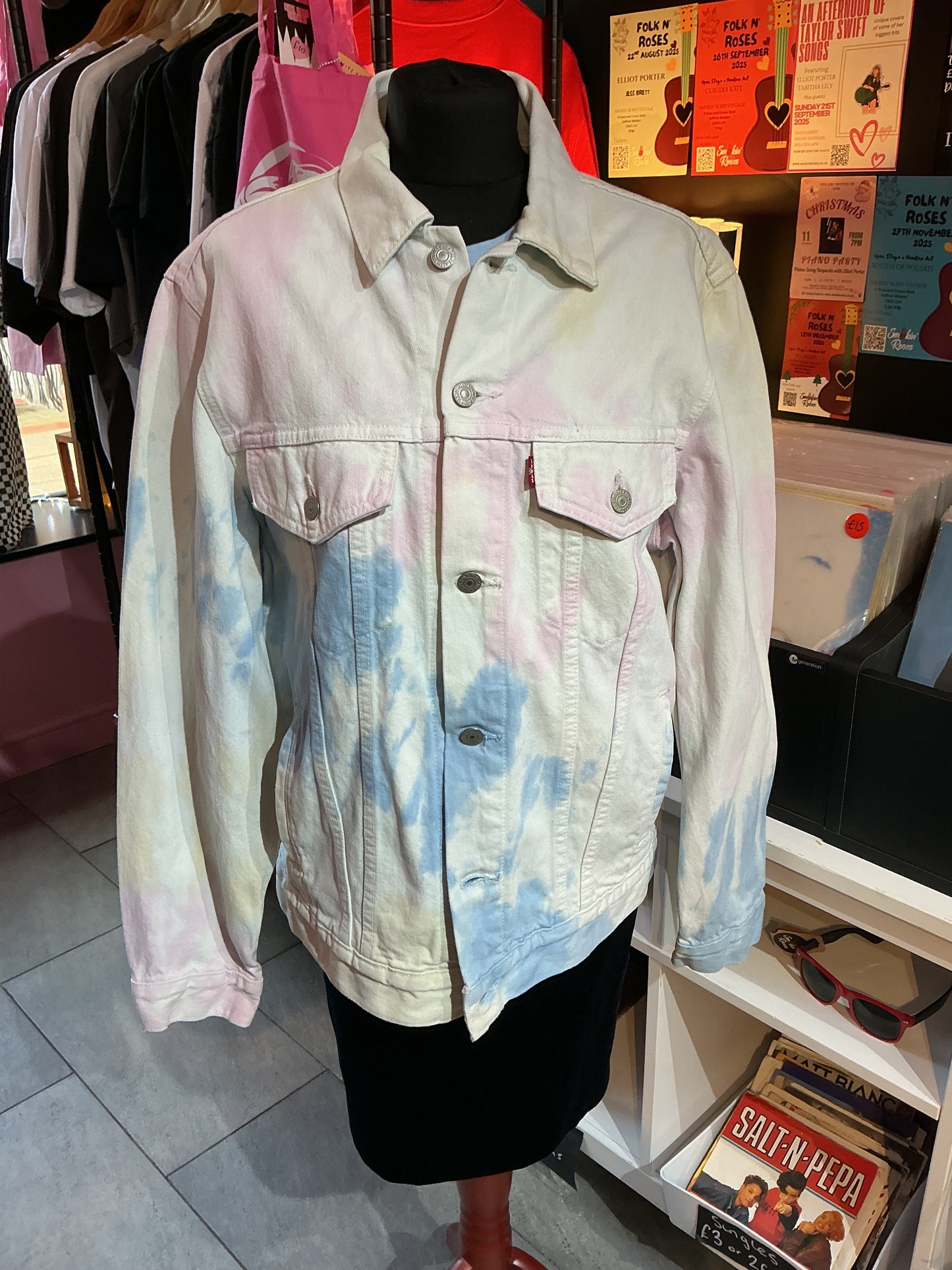 Tie Dye Levi Strauss Denim Jacket