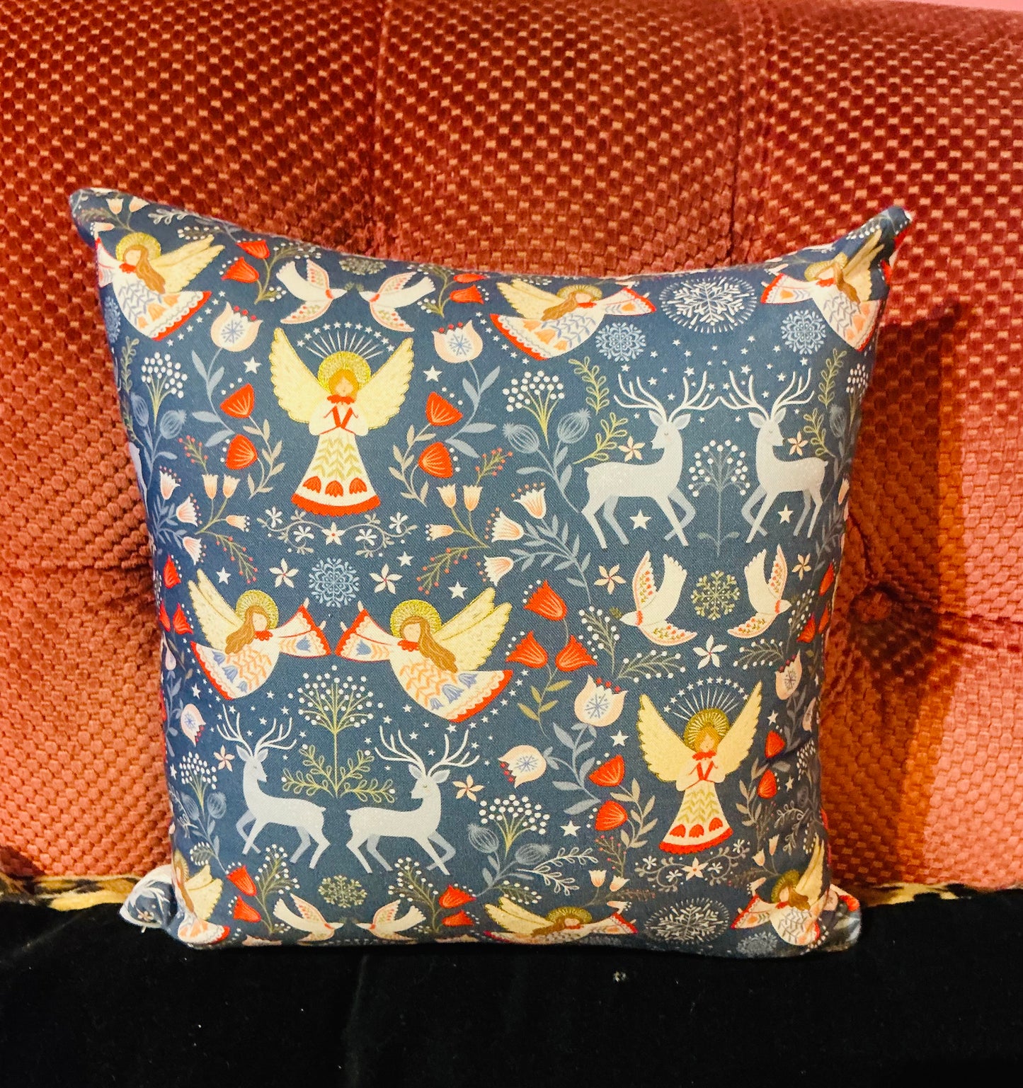 Christmas Pin up Cushion