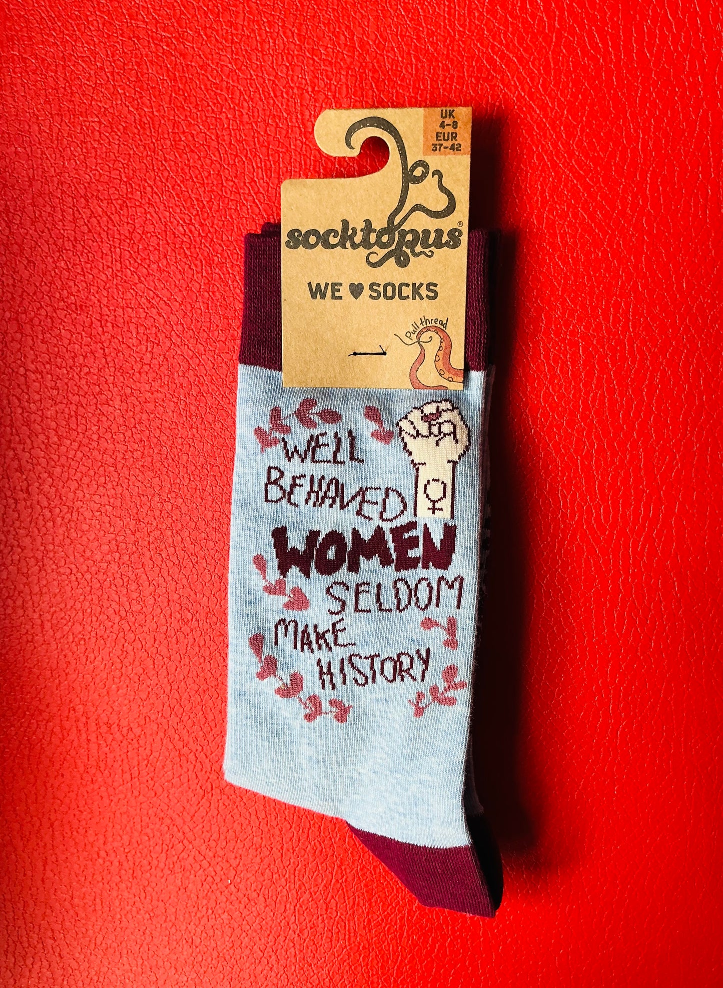 Socktopus Feminism Socks