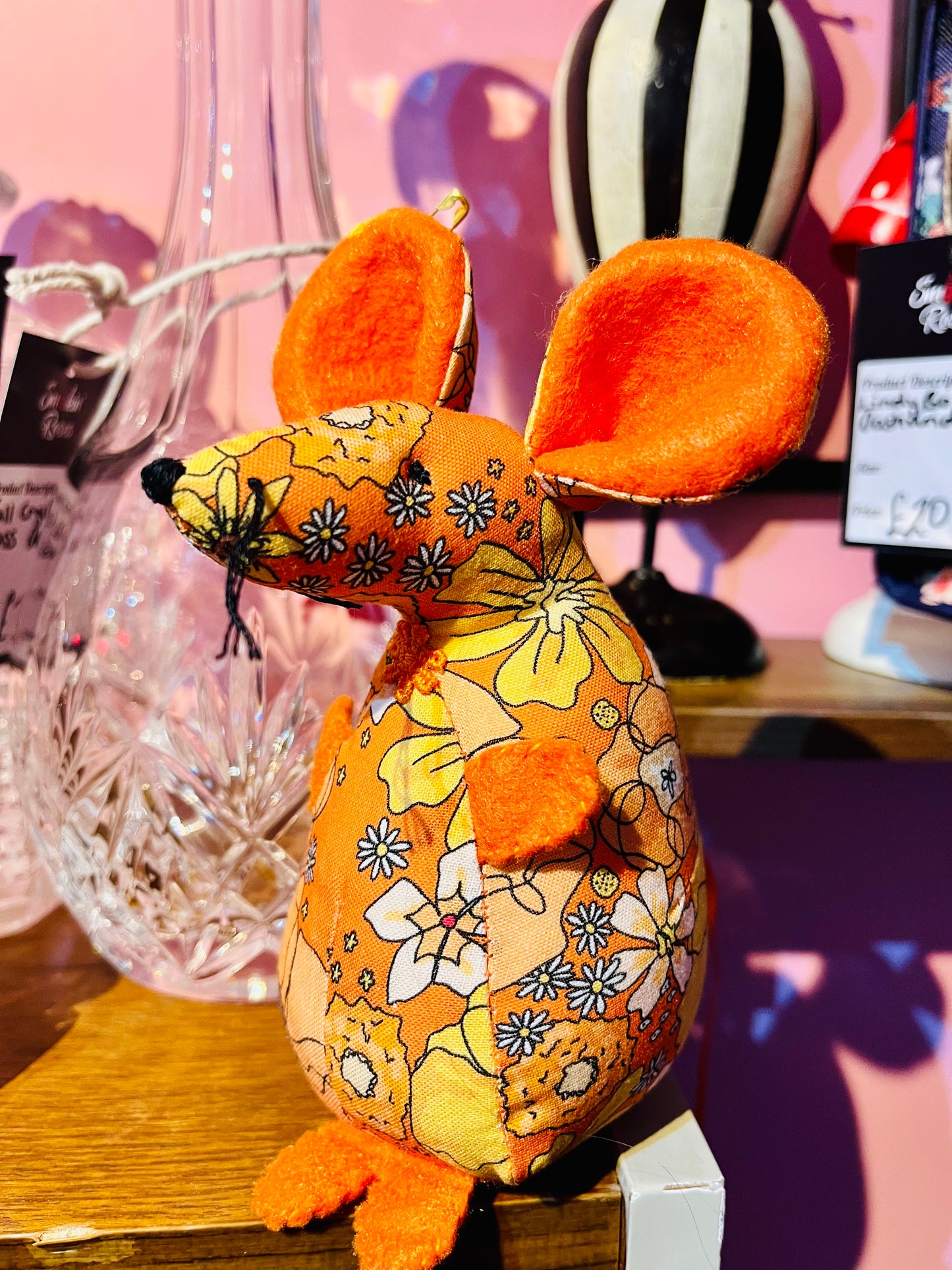 Handmade Lavender Scented Mice Decorations